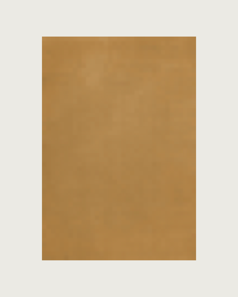 'Solid Wool' Handwoven Rug, Ochre