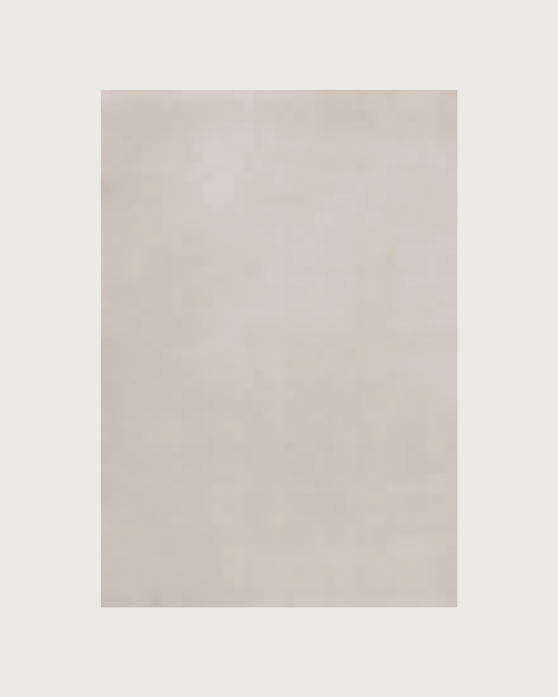 'Solid Wool' Handwoven Rug, Oatmeal