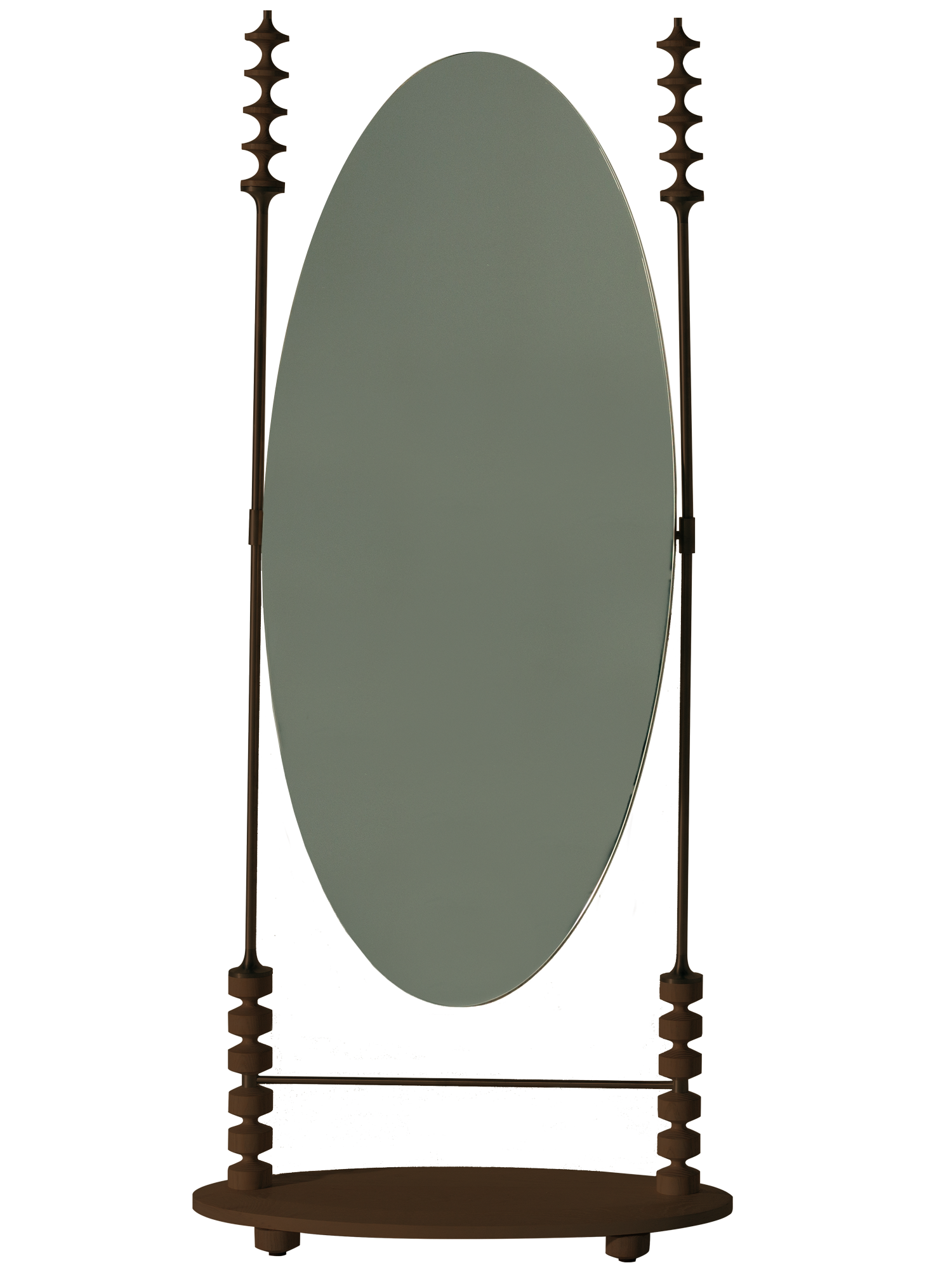 Hour Briar Floor Mirror — view 9
