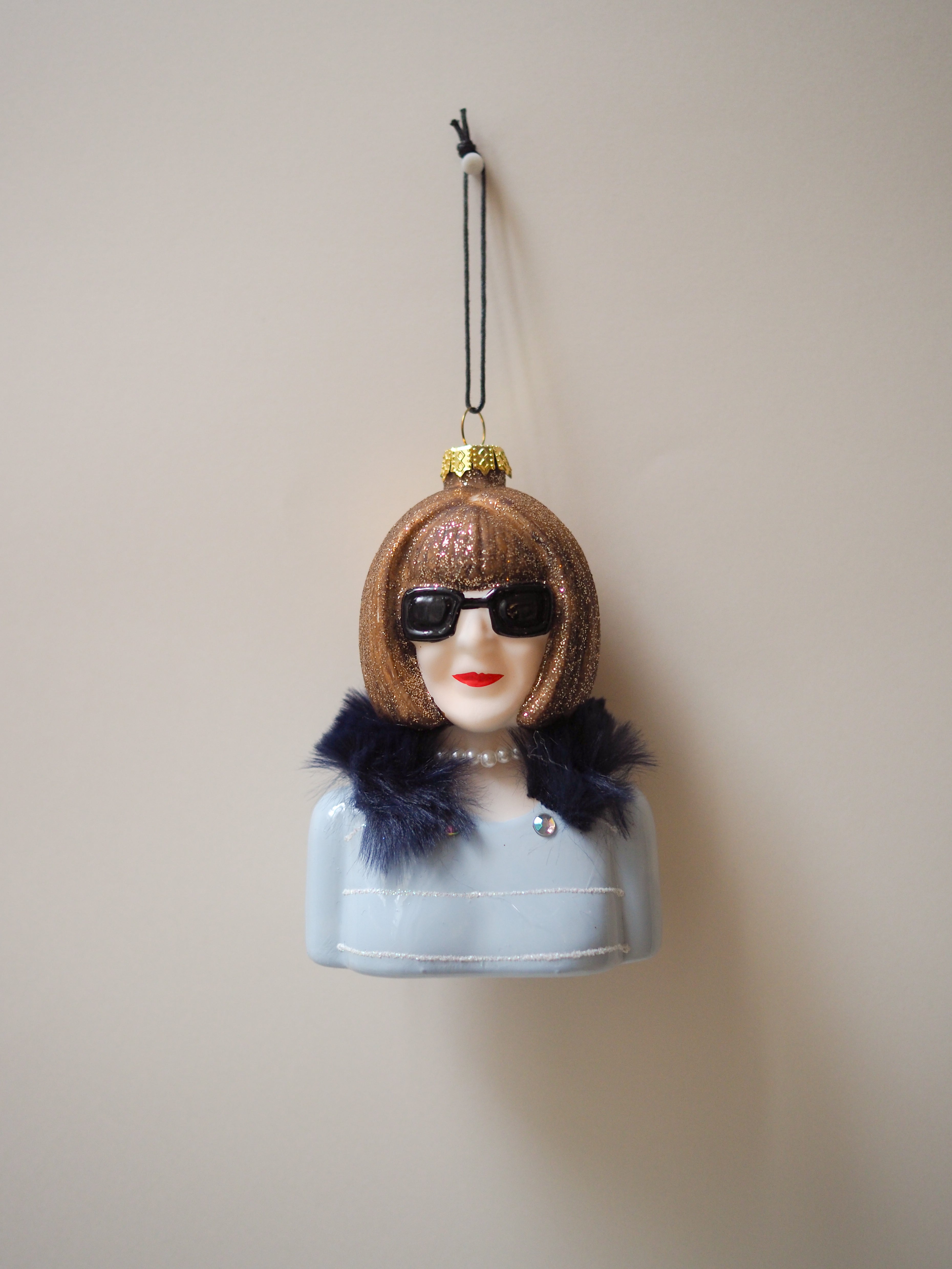 Anna Wintour Holiday Ornament
