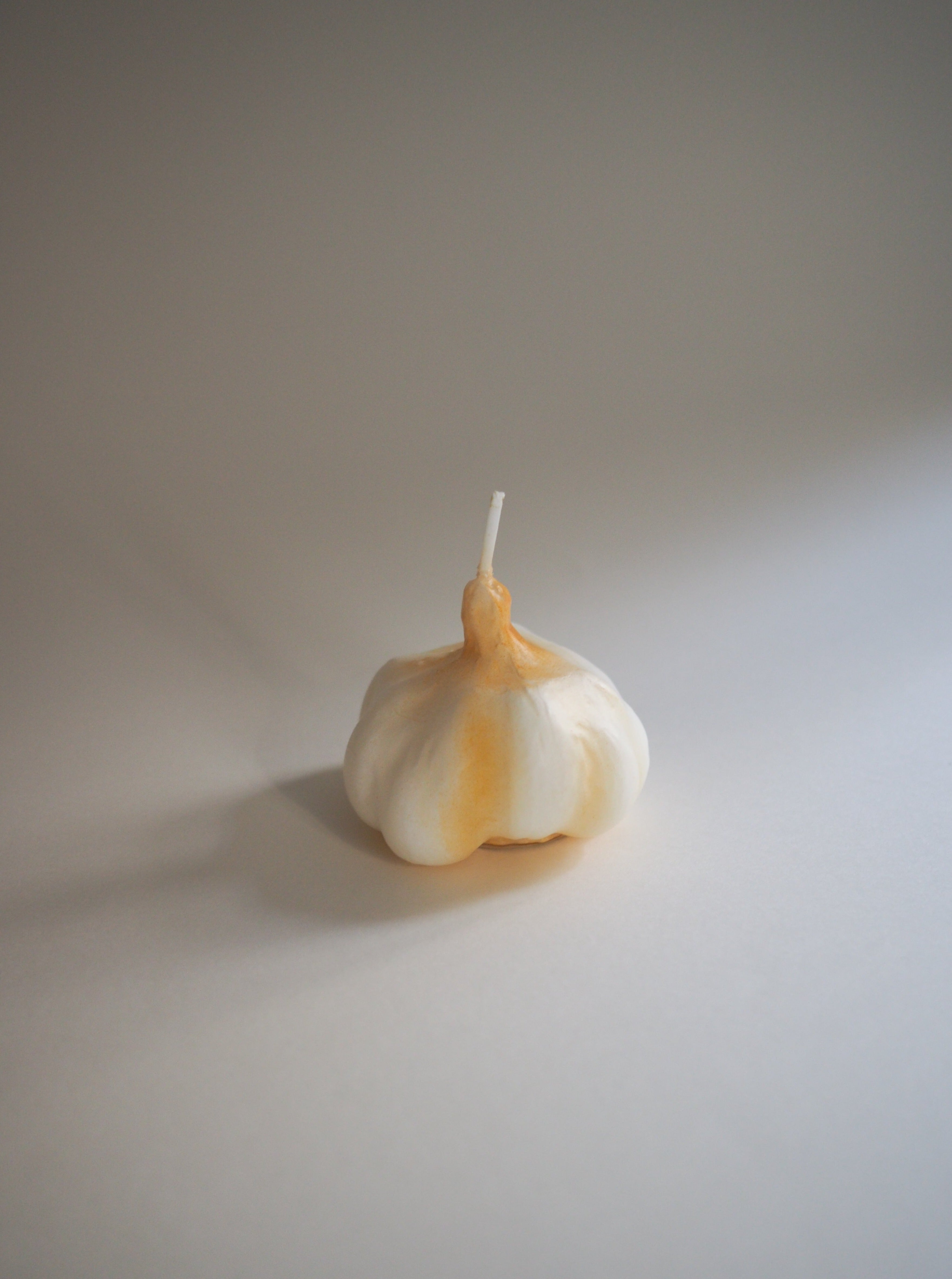 Garlic-Shaped Candle