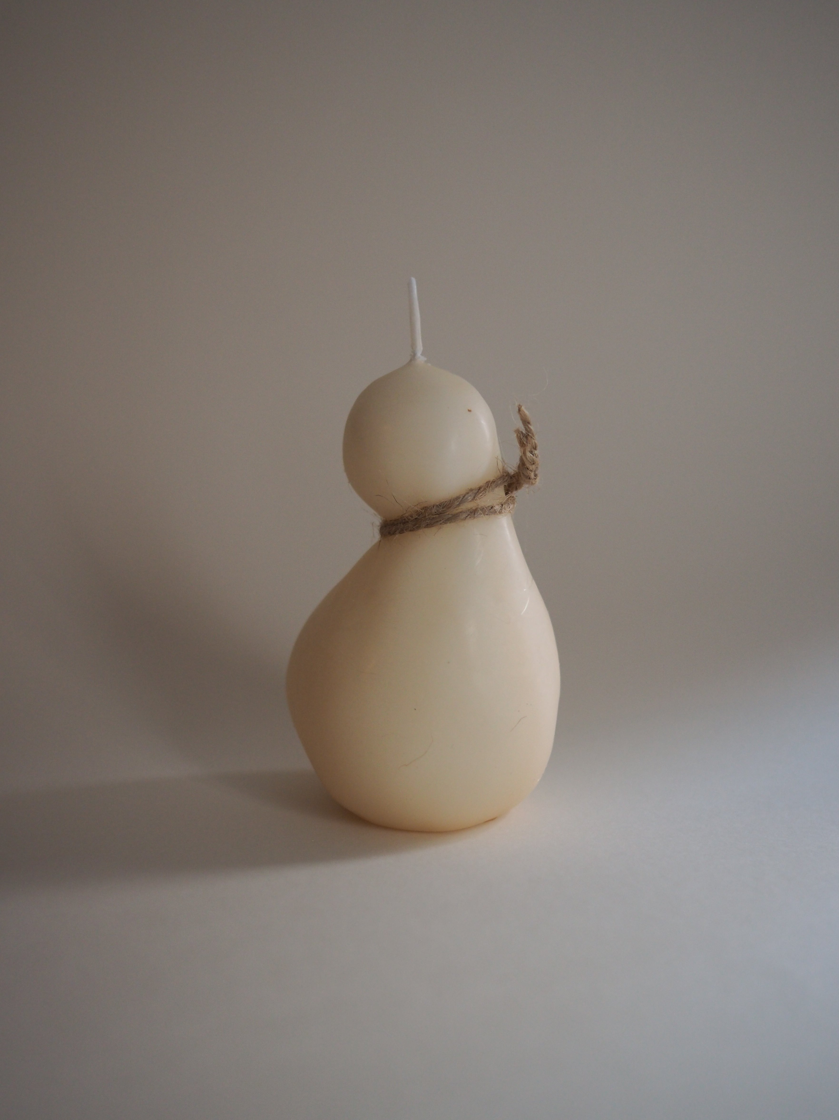 Scamorza Shaped Candle