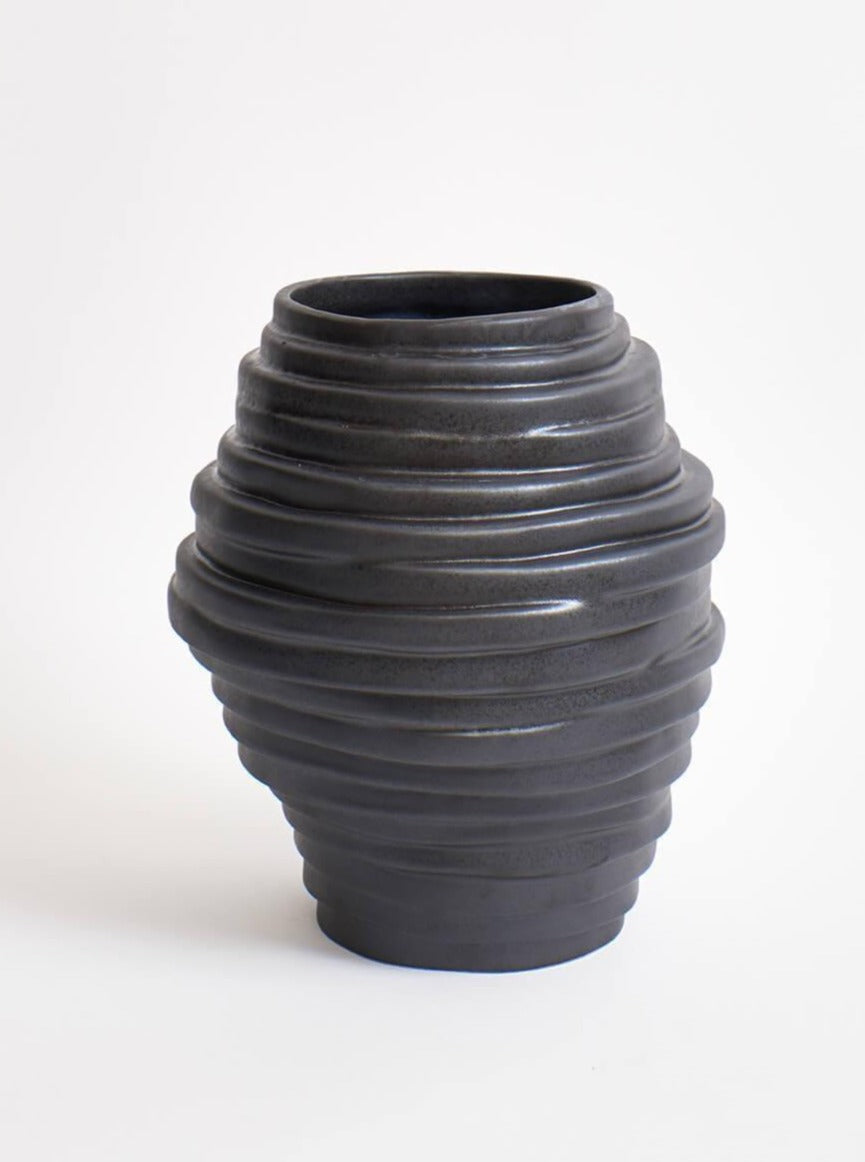 Vases Alfonso Vase in Graphite Project 213A