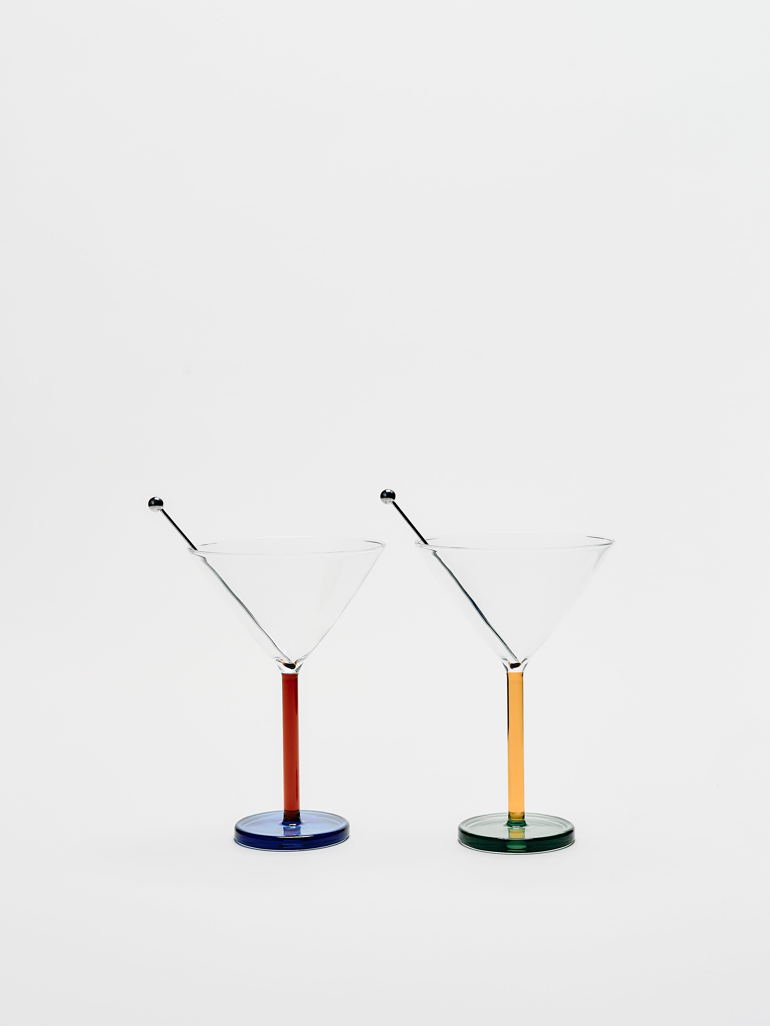 Piano Cocktail Glasses — alternate view