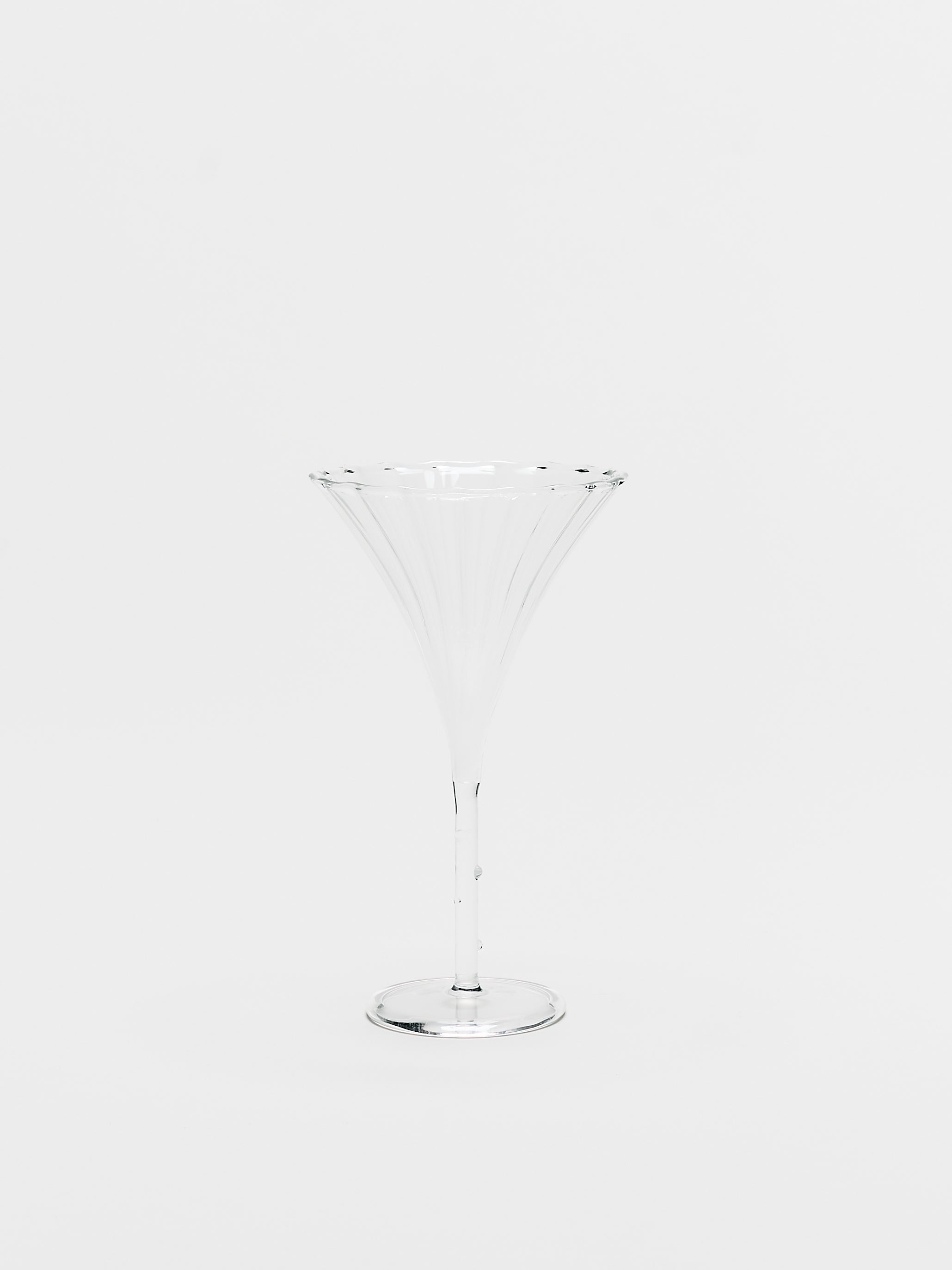 Trumpet Aperitif Glasses – Set of 4 by Sophie Lou Jacobsen — lifestyle setting