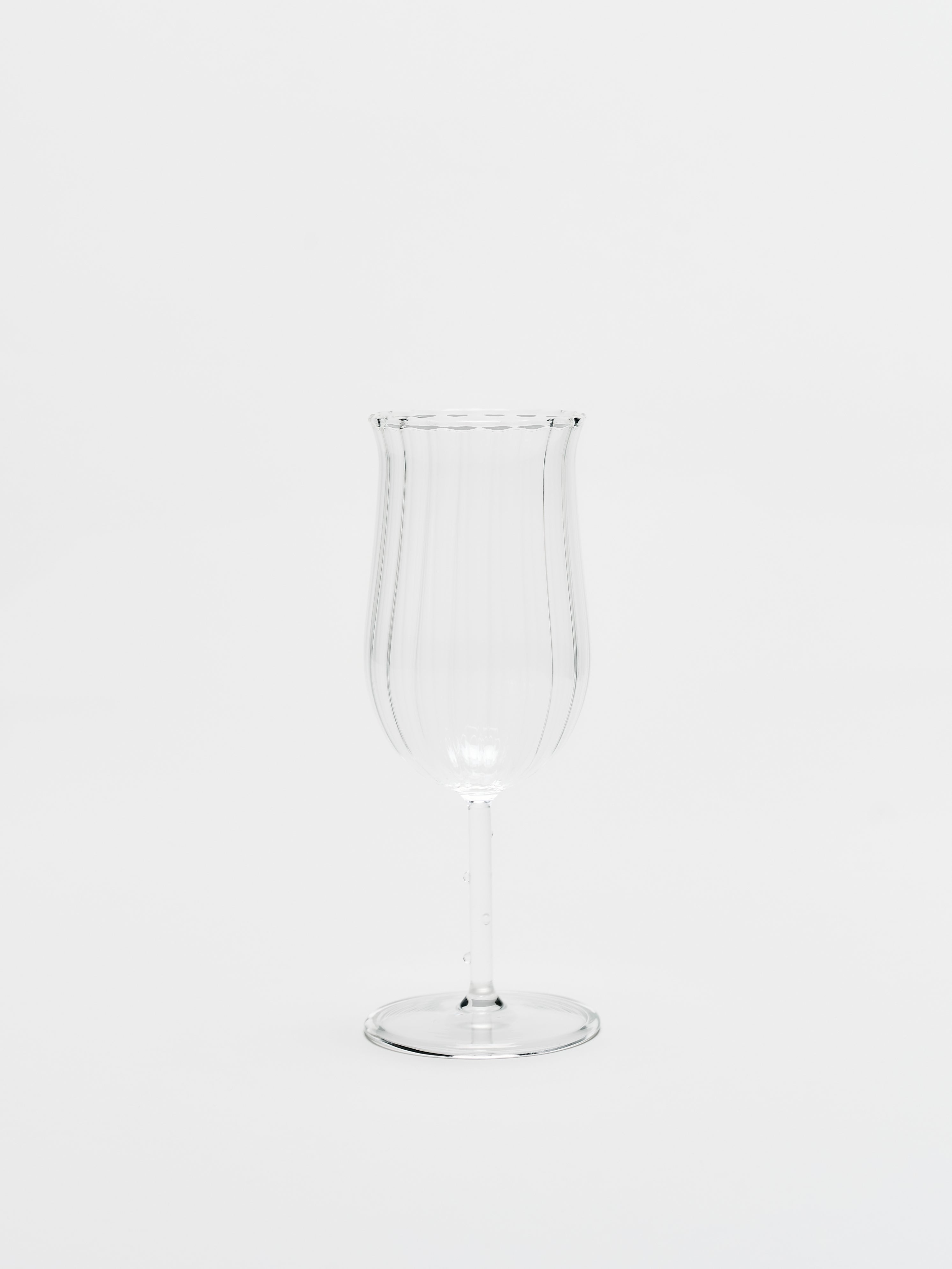 Tulip Wine Glass - Set of Four — side angle