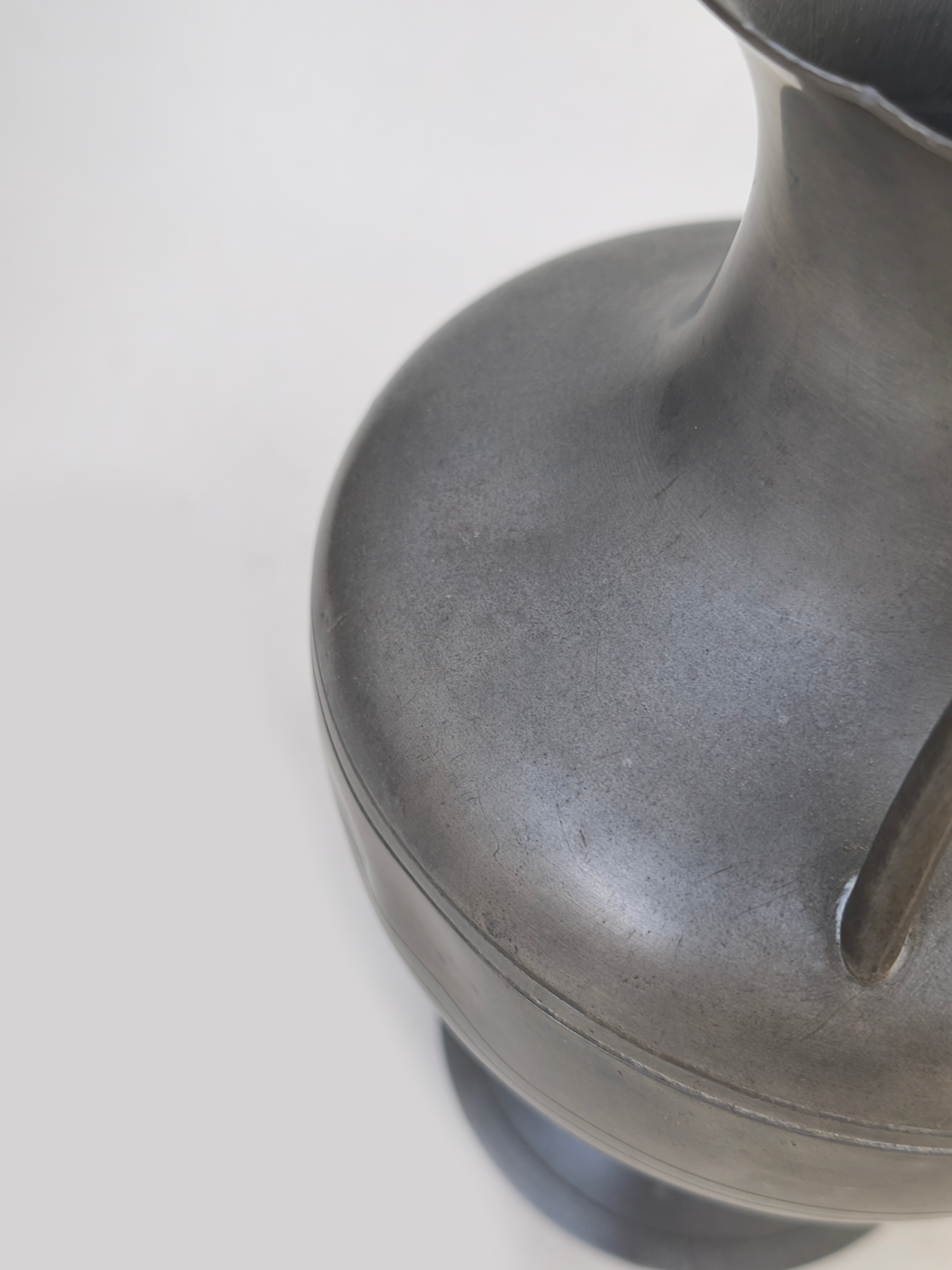 Pewter Amphorae Vase