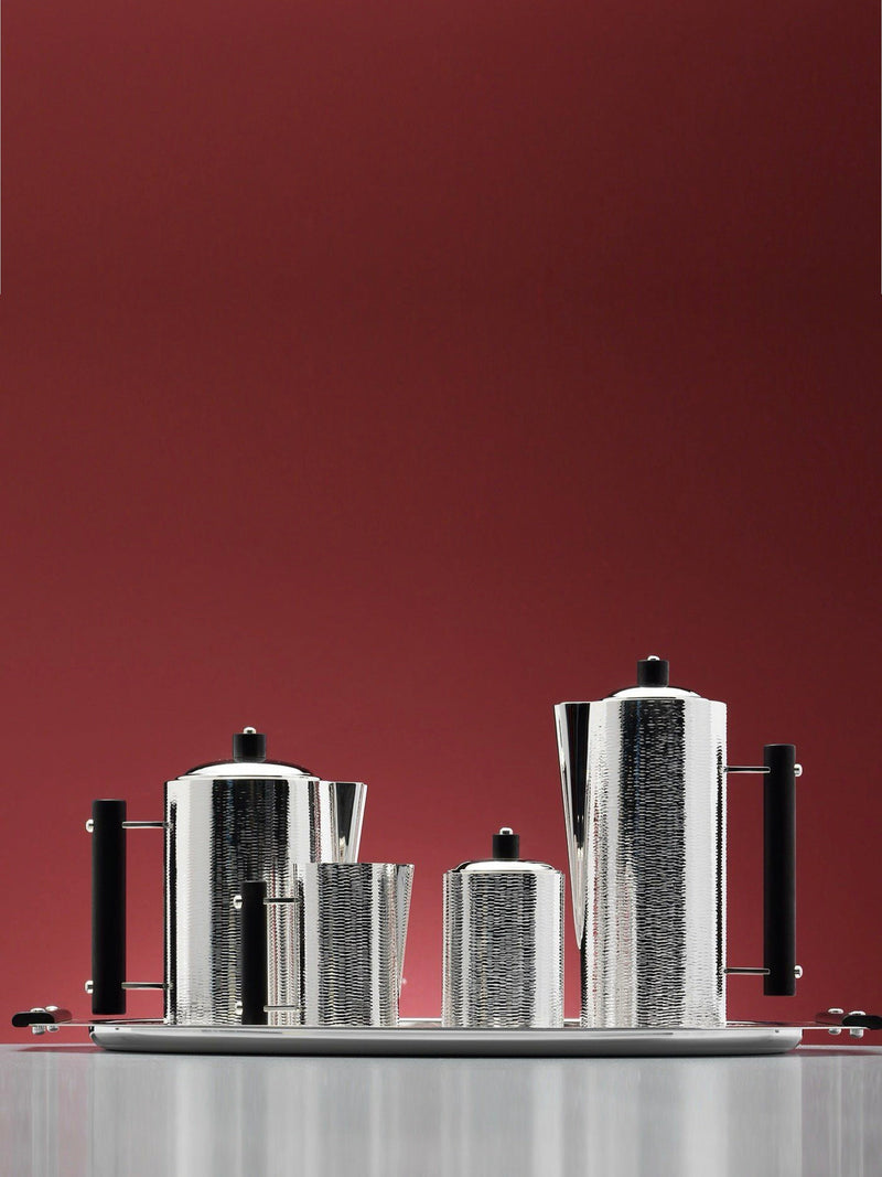 Silver plated Tea Set by zanetto | The Oblist — modern silver finish