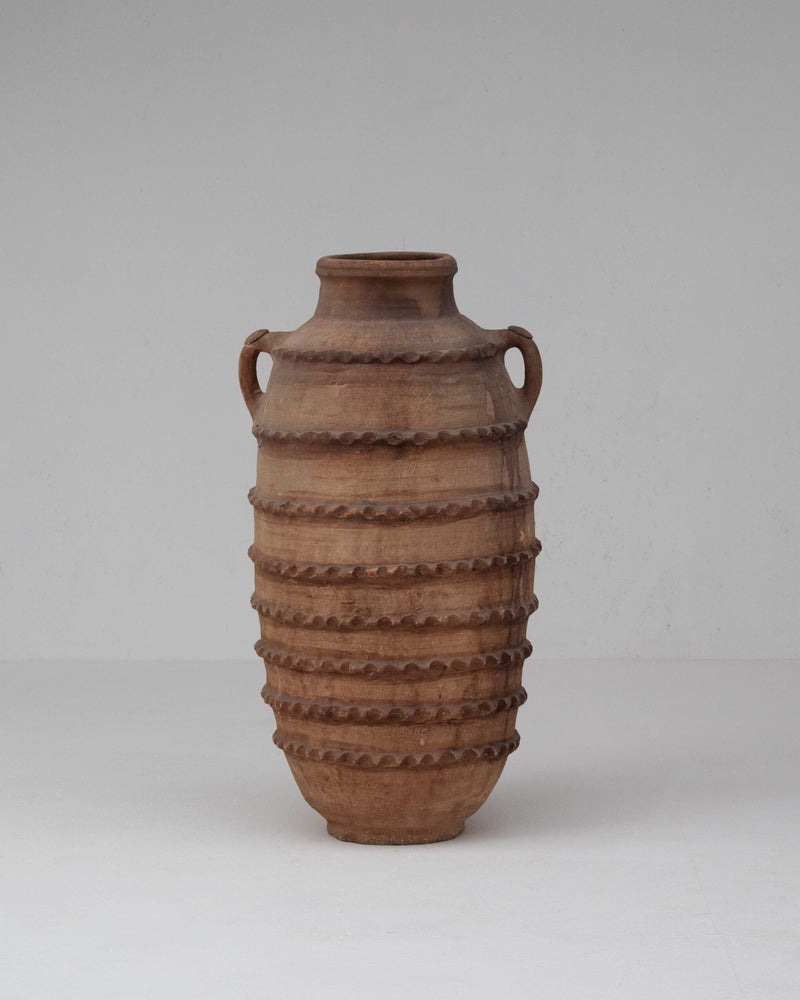 Large Rustic Terracotta Vase by Malata Antwerp | The Oblist
