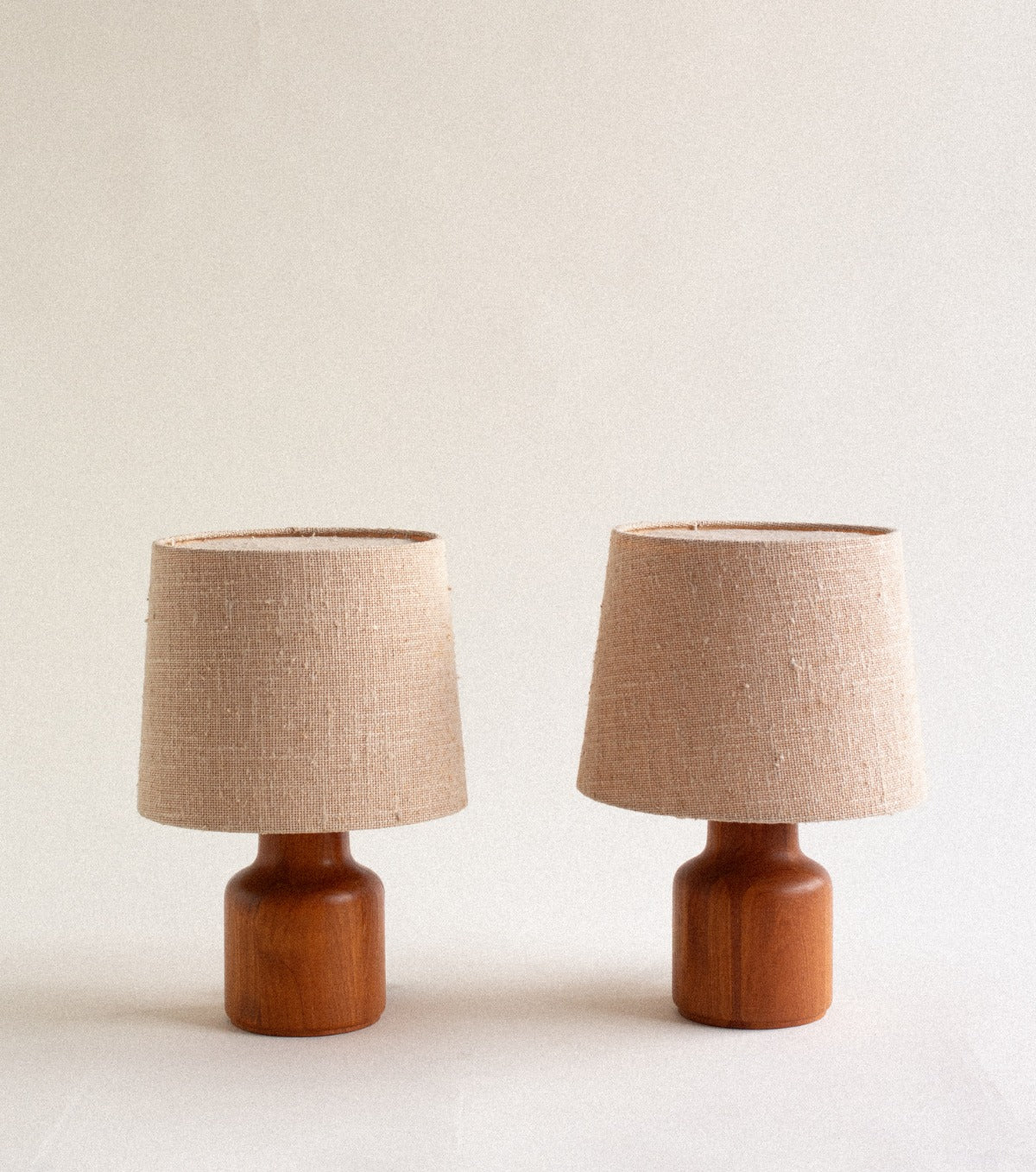 Kirk Copenhagen Teak Table Lamps by of matter | The Oblist