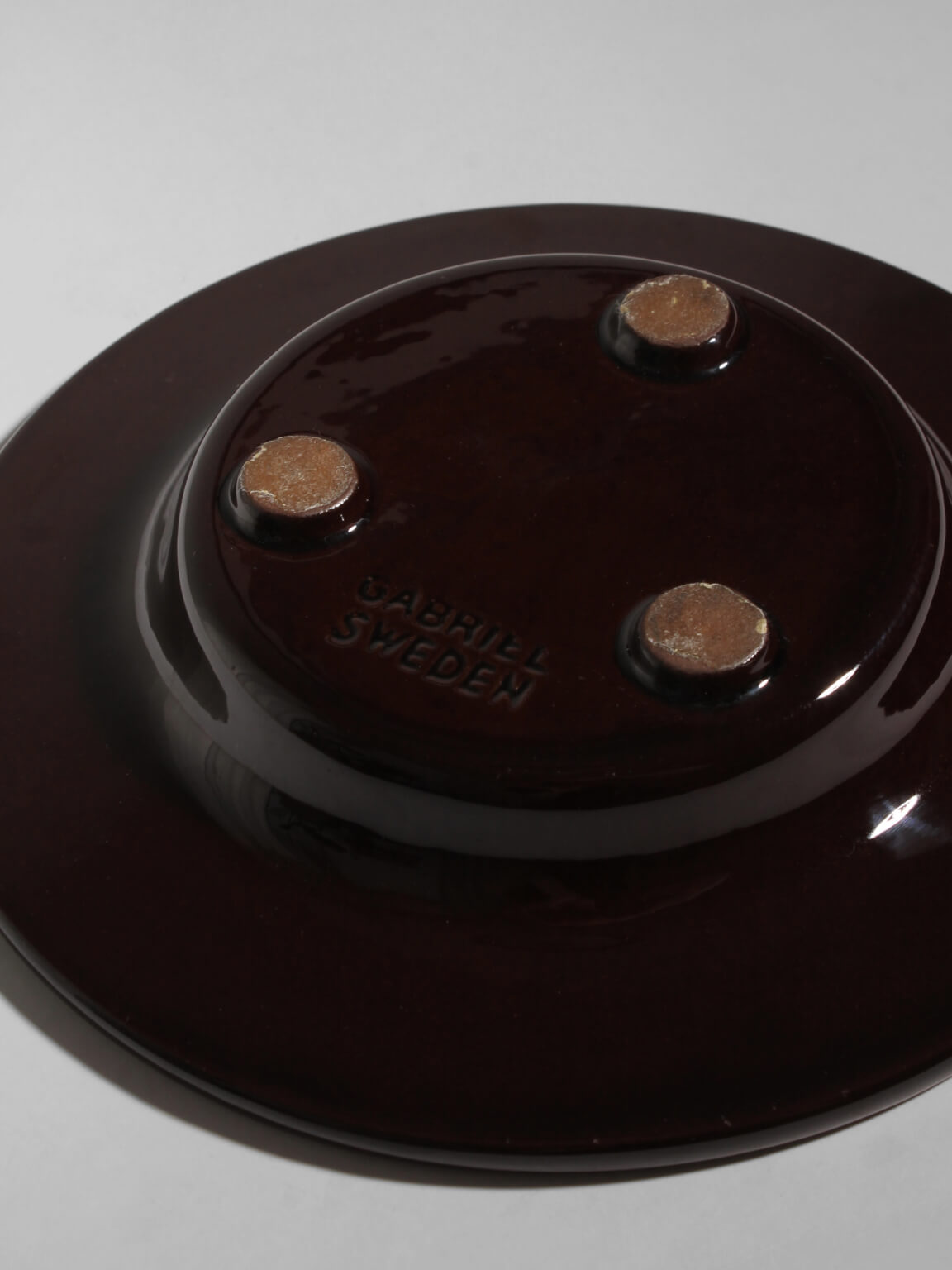 Eke Bjerén Decorative Sunflower Ceramic Plate — lifestyle setting