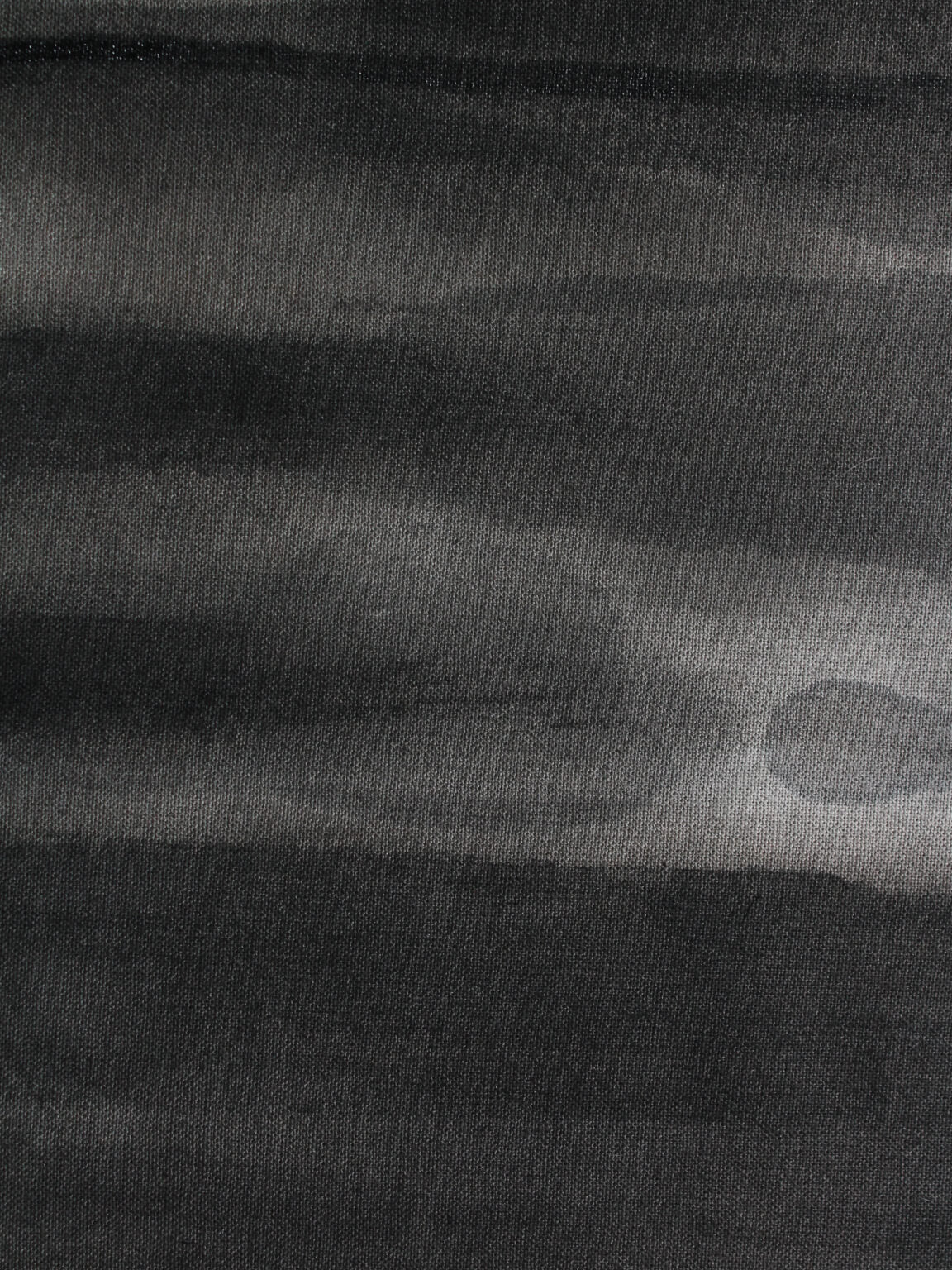 Horizontal Organic Lines In Black And White, Author Painting — detail view