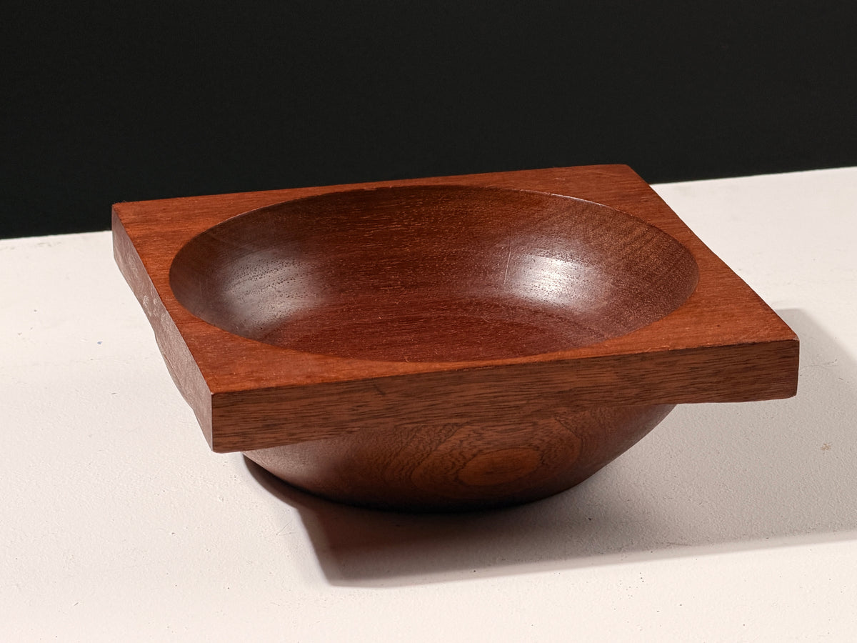 Sculptural Teak Vide-Poche, France, circa 1960 — alternate view