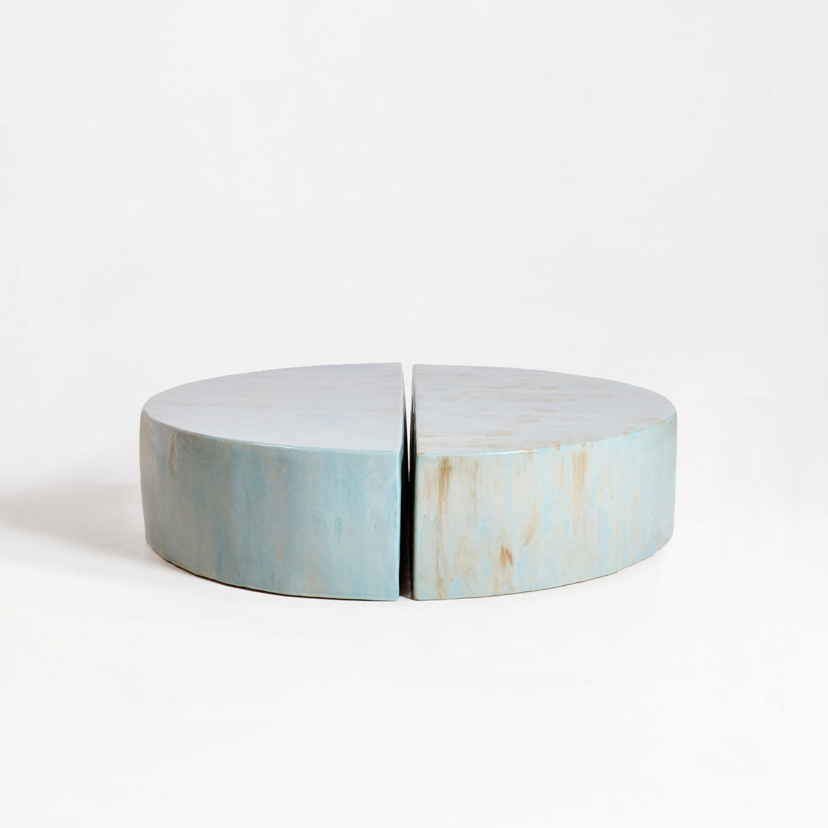 Ceramic Coffee Table (2 pieces) — lifestyle setting