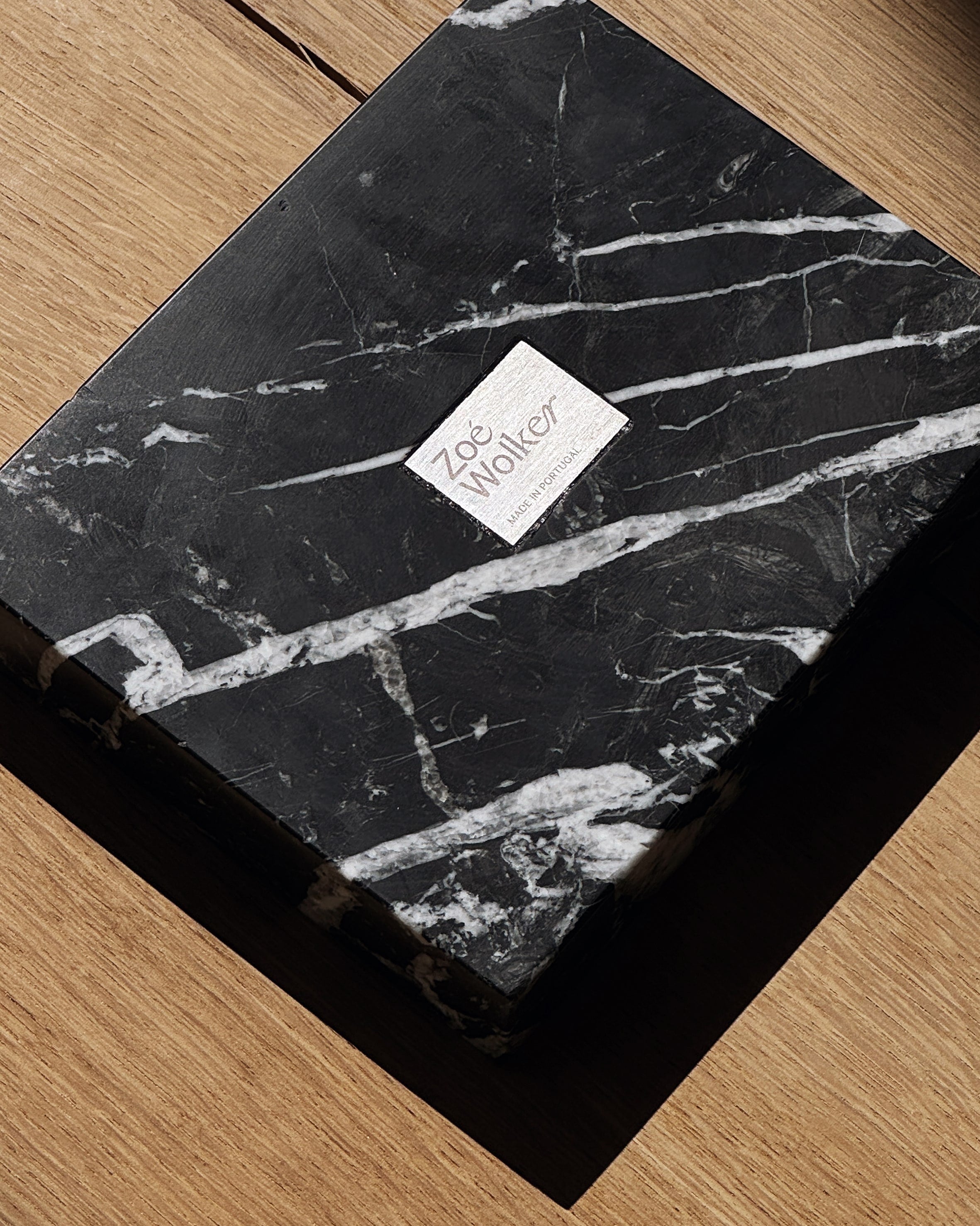 Ame IV Marble Ashtray — close-up