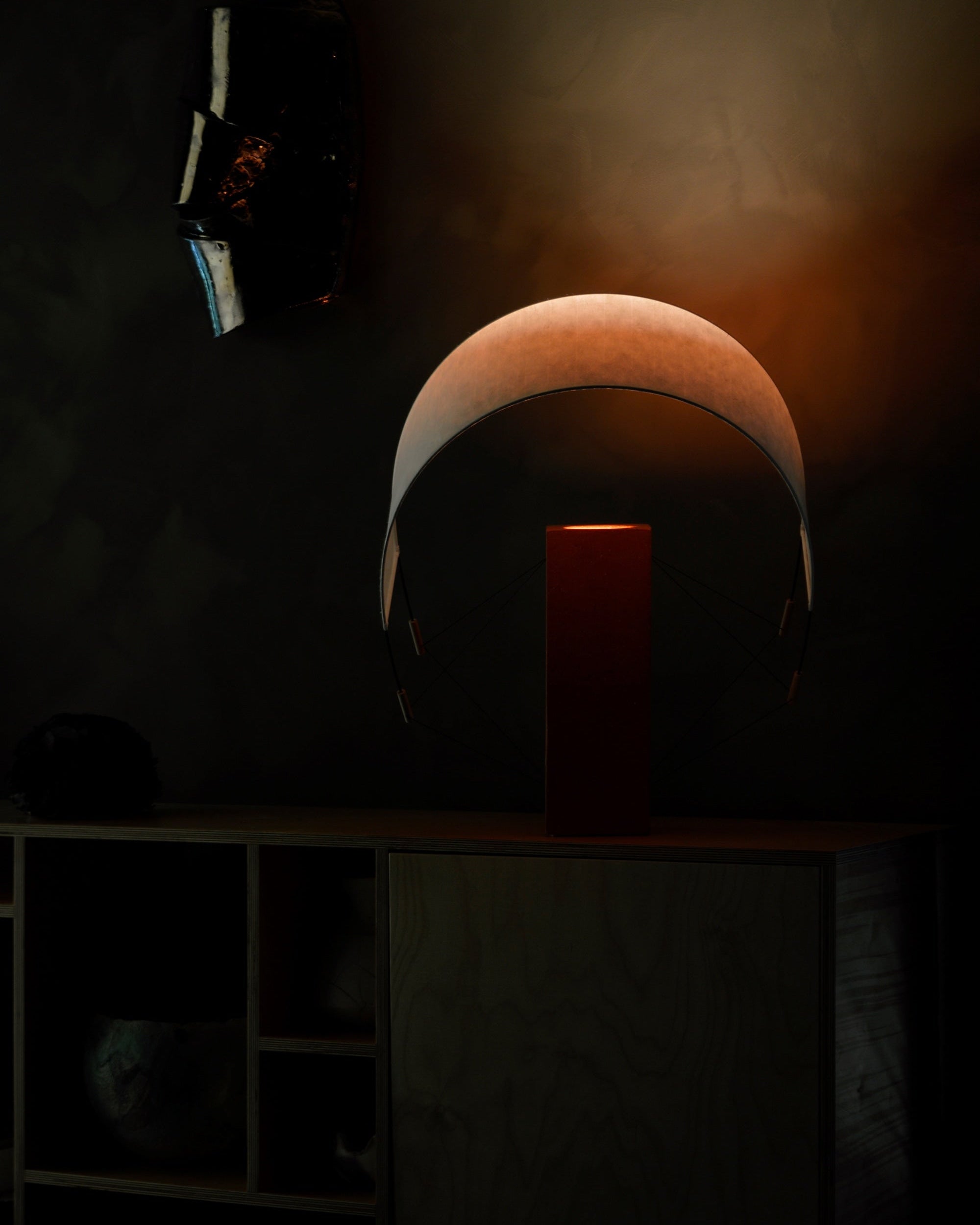 Lumia – Terracotta Table Lamp