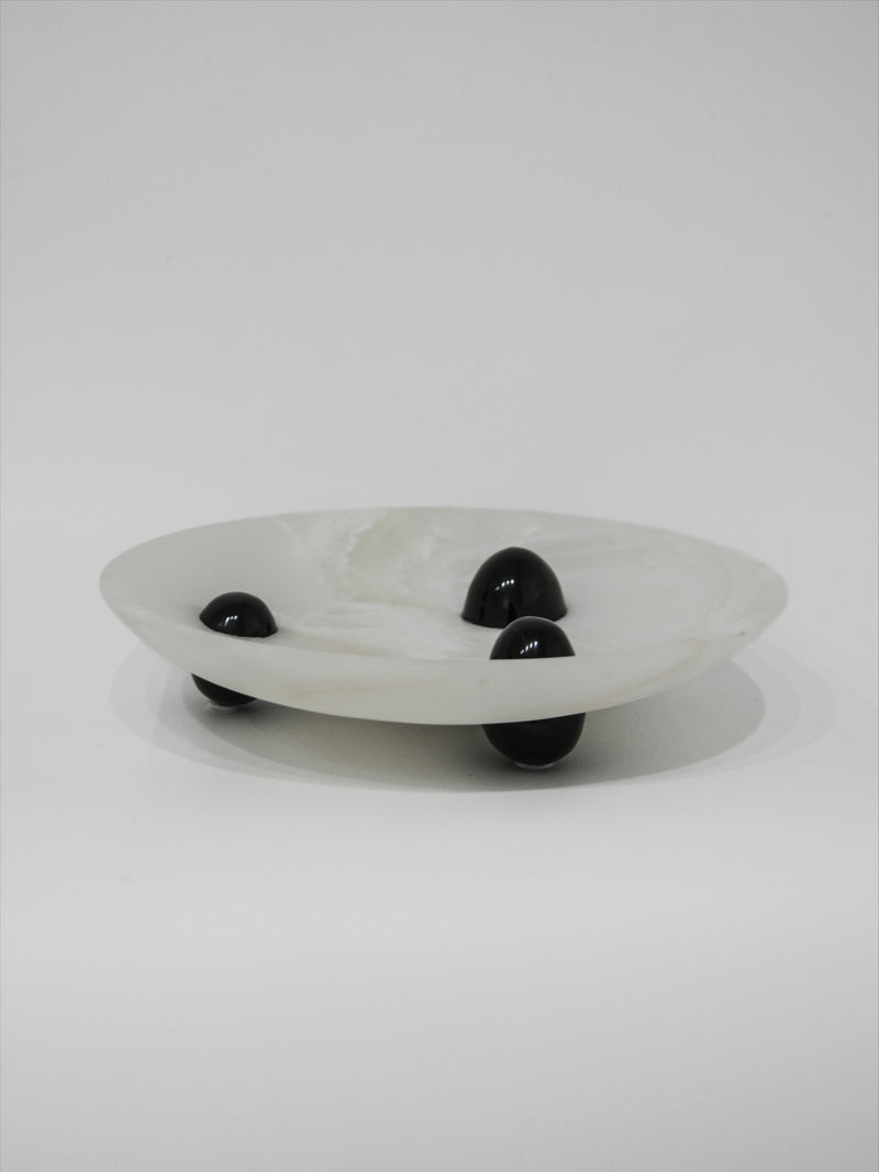 Uovo Bowl, in Stone and Onyx by Panorammma | The Oblist