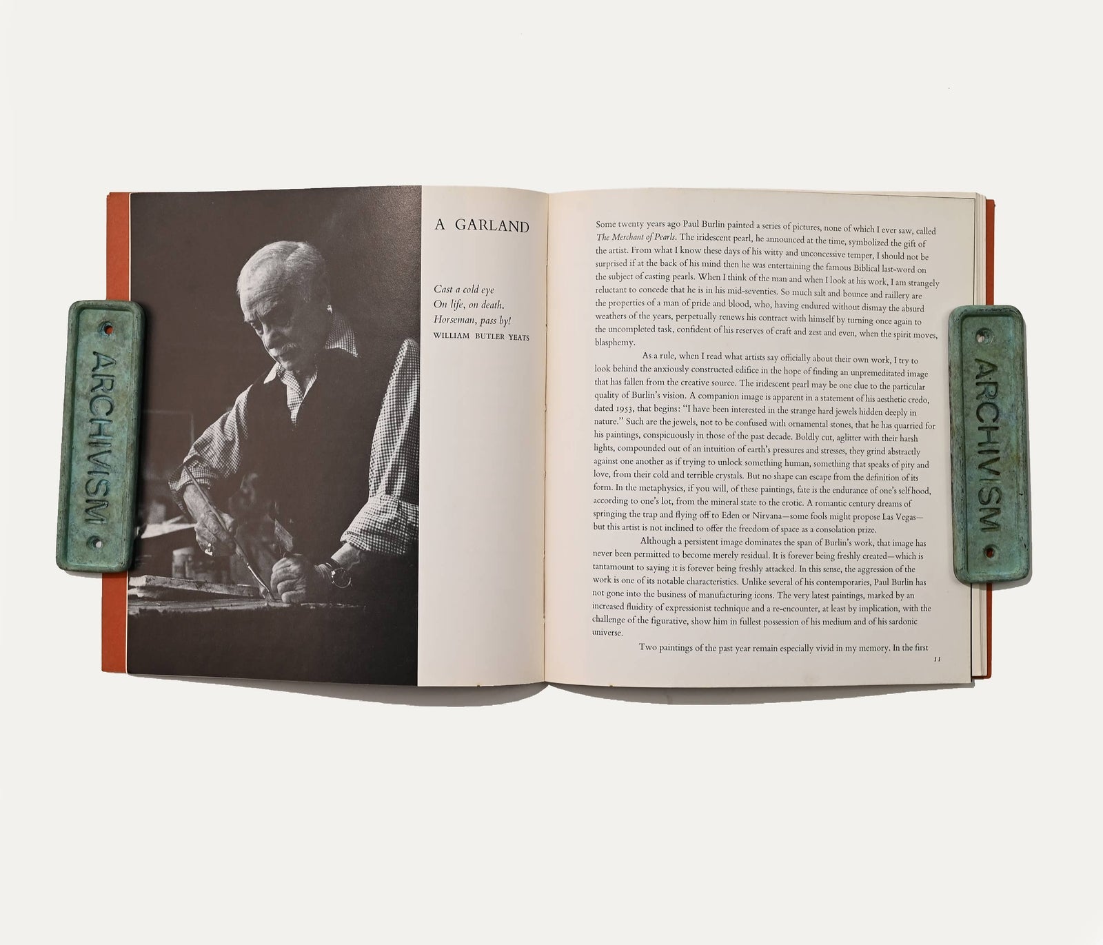 Paul Burlin, The American Federation of Arts, 1962 Art Book — lifestyle setting