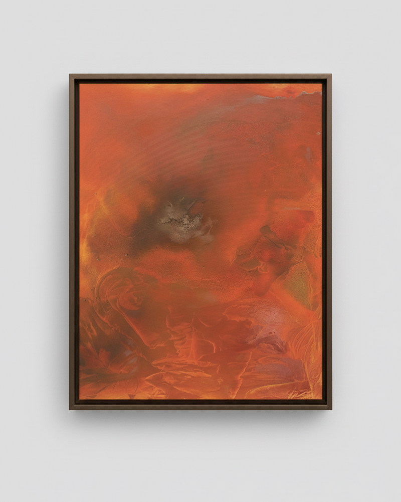 Rubra Painting by Jenna Bitar | The Oblist — orange tones, modern art