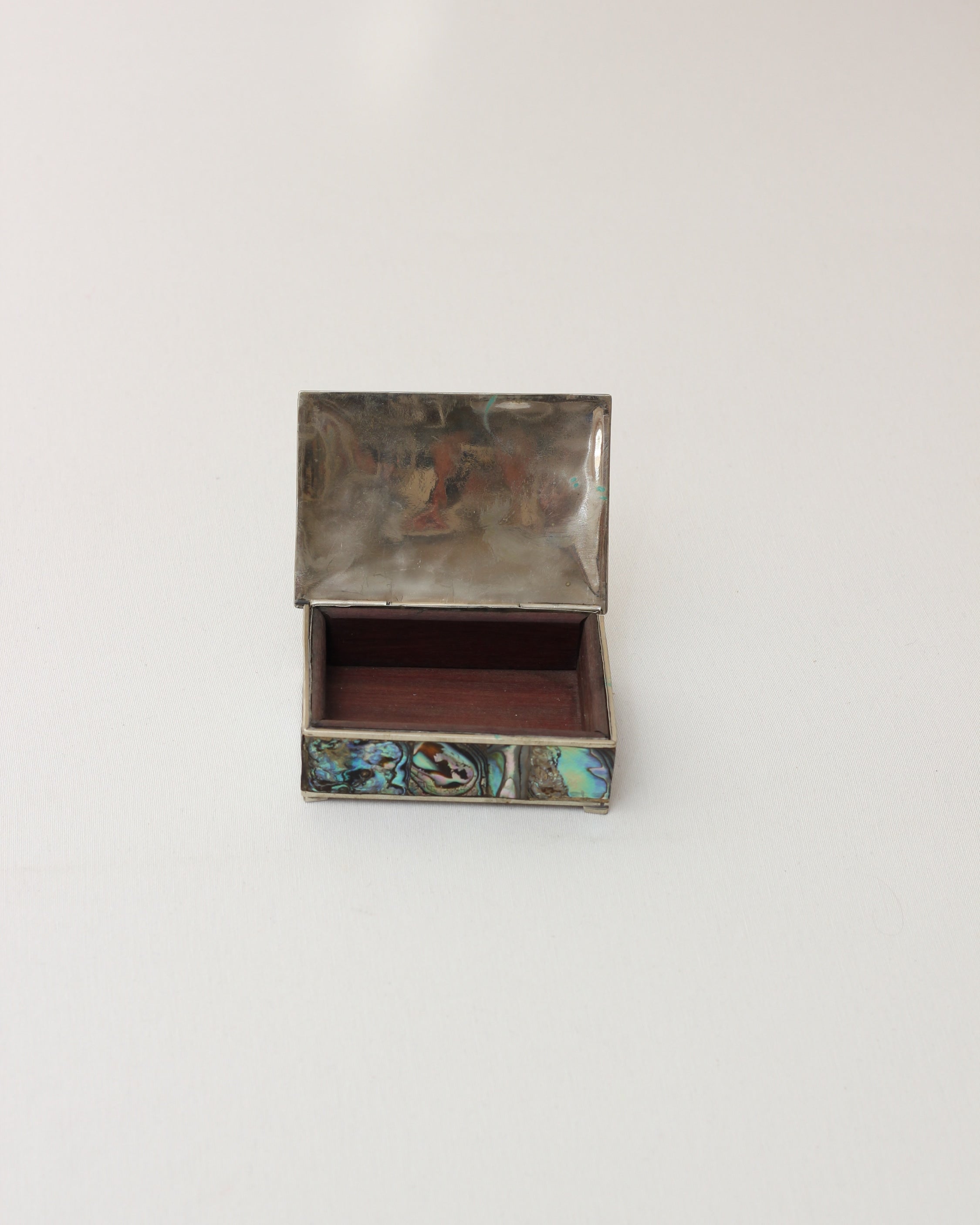 Abalone Jewelry Box — detail view