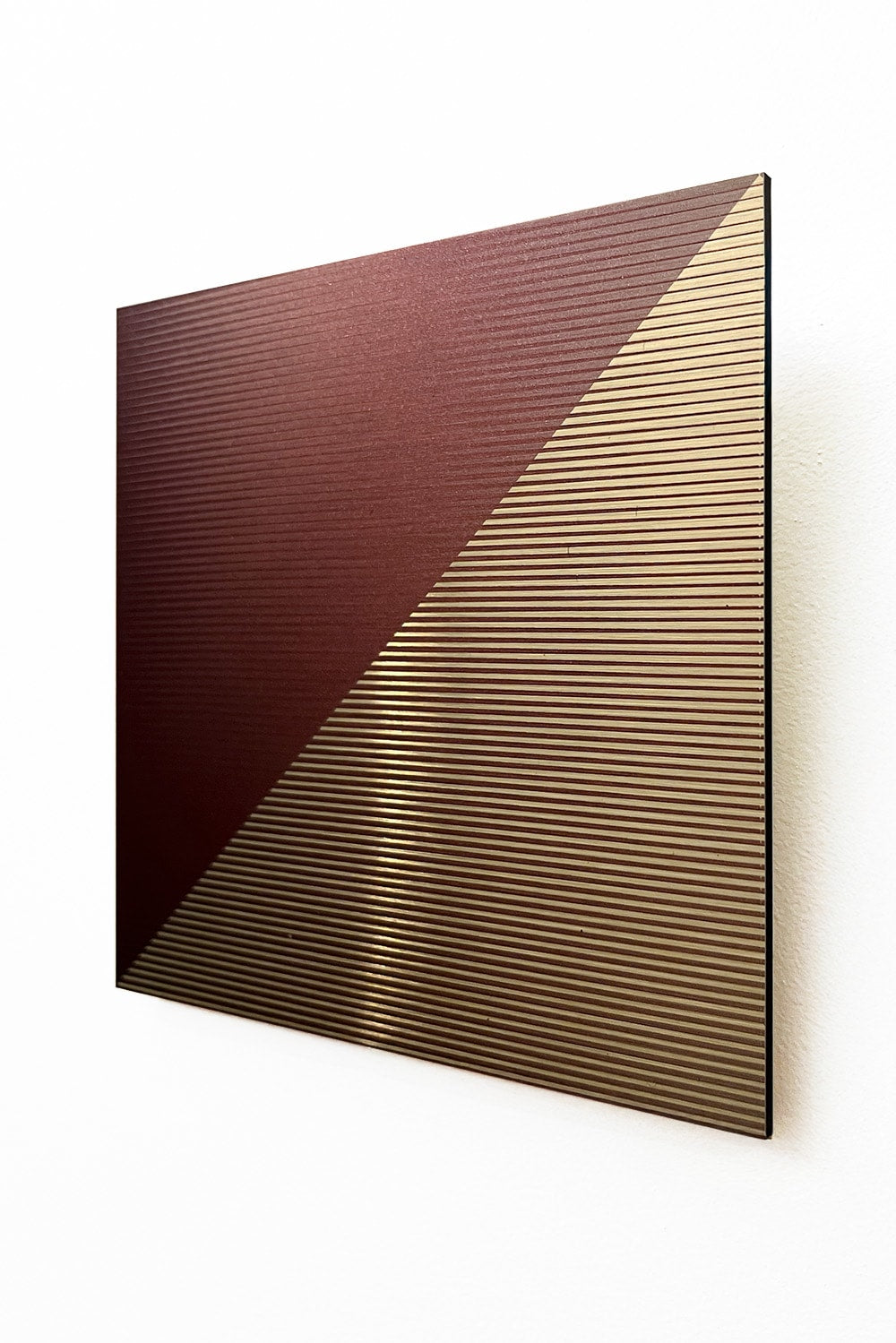 Minimalism Sculpture in Aluminium - OSMOSE 24,3