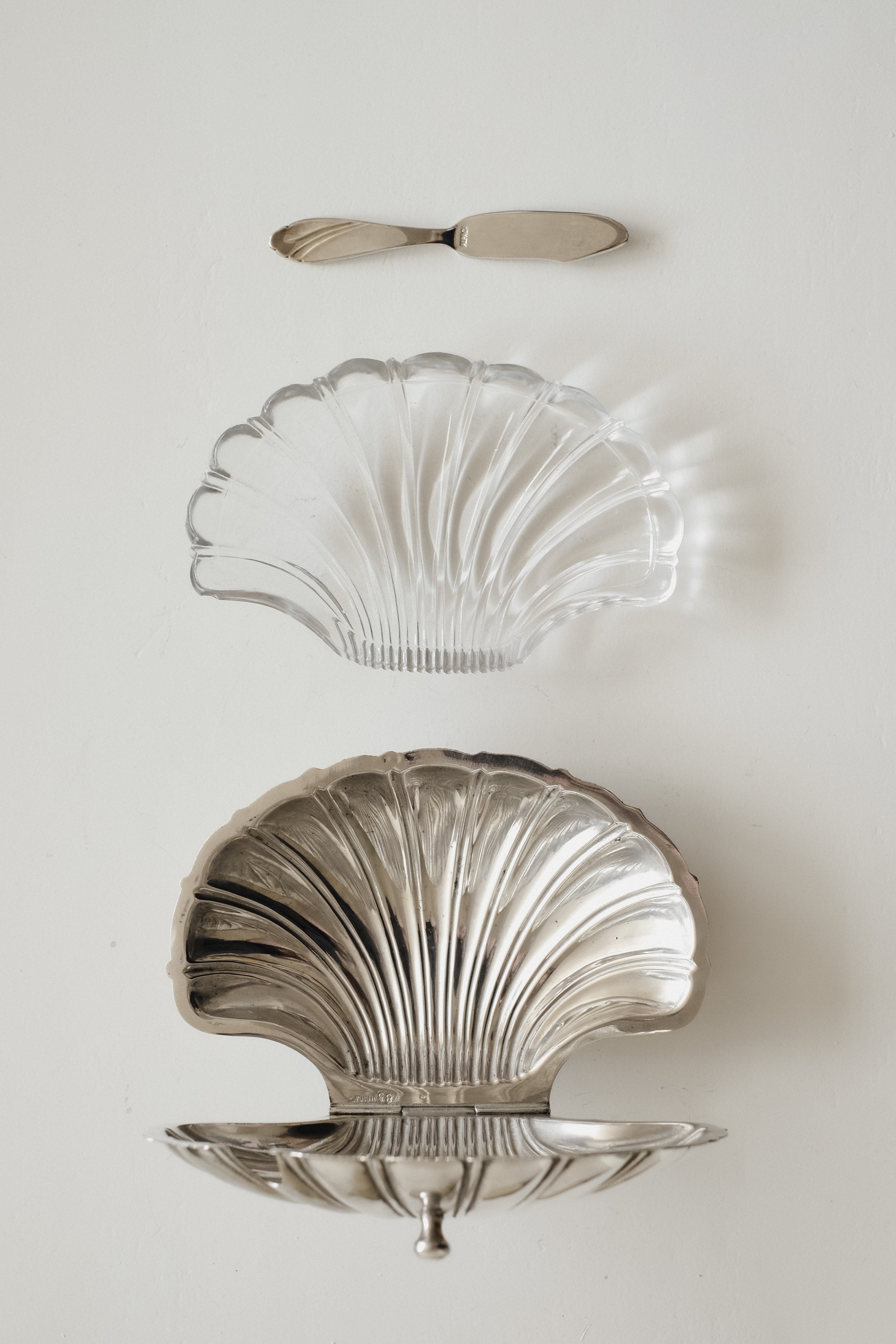 Decorative Butter Dish  — close-up