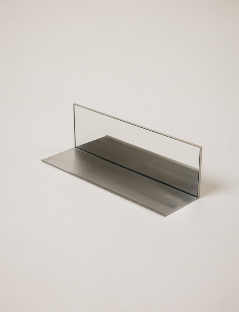 Mirror Steel Shelf by Dot Objects | The Oblist — stainless steel, modern design