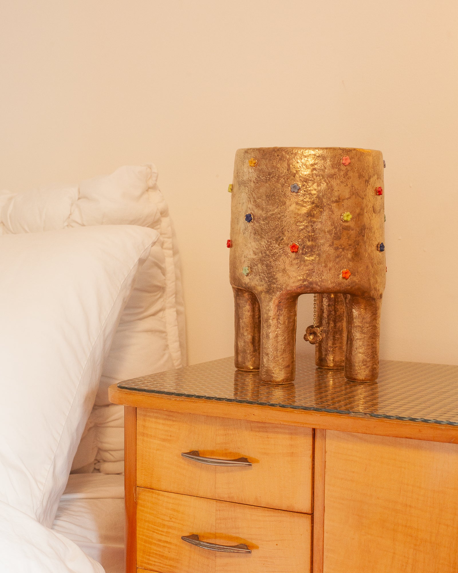 Nocturne Table Lamp in Gold