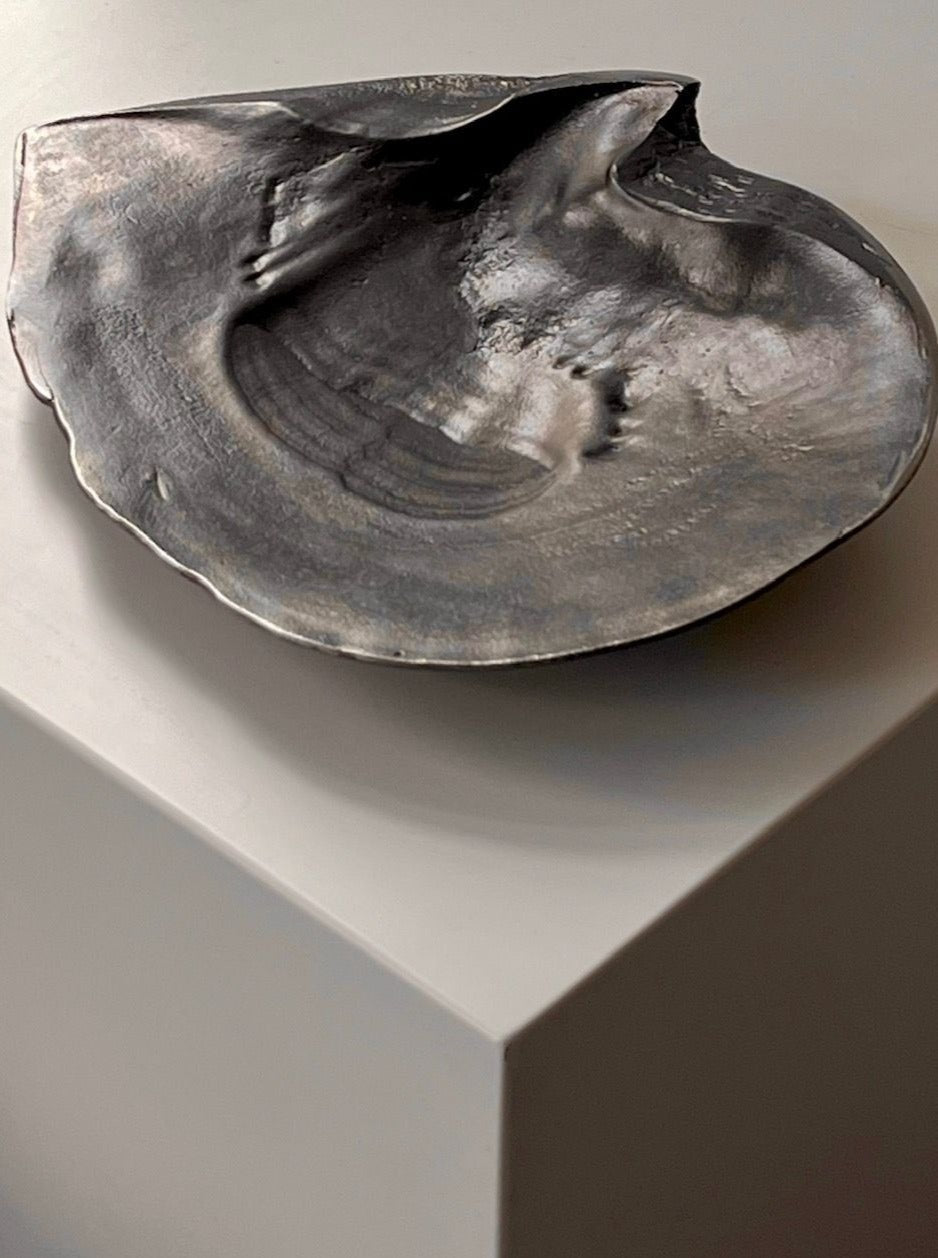 Oyster Shell Sculpture — close-up