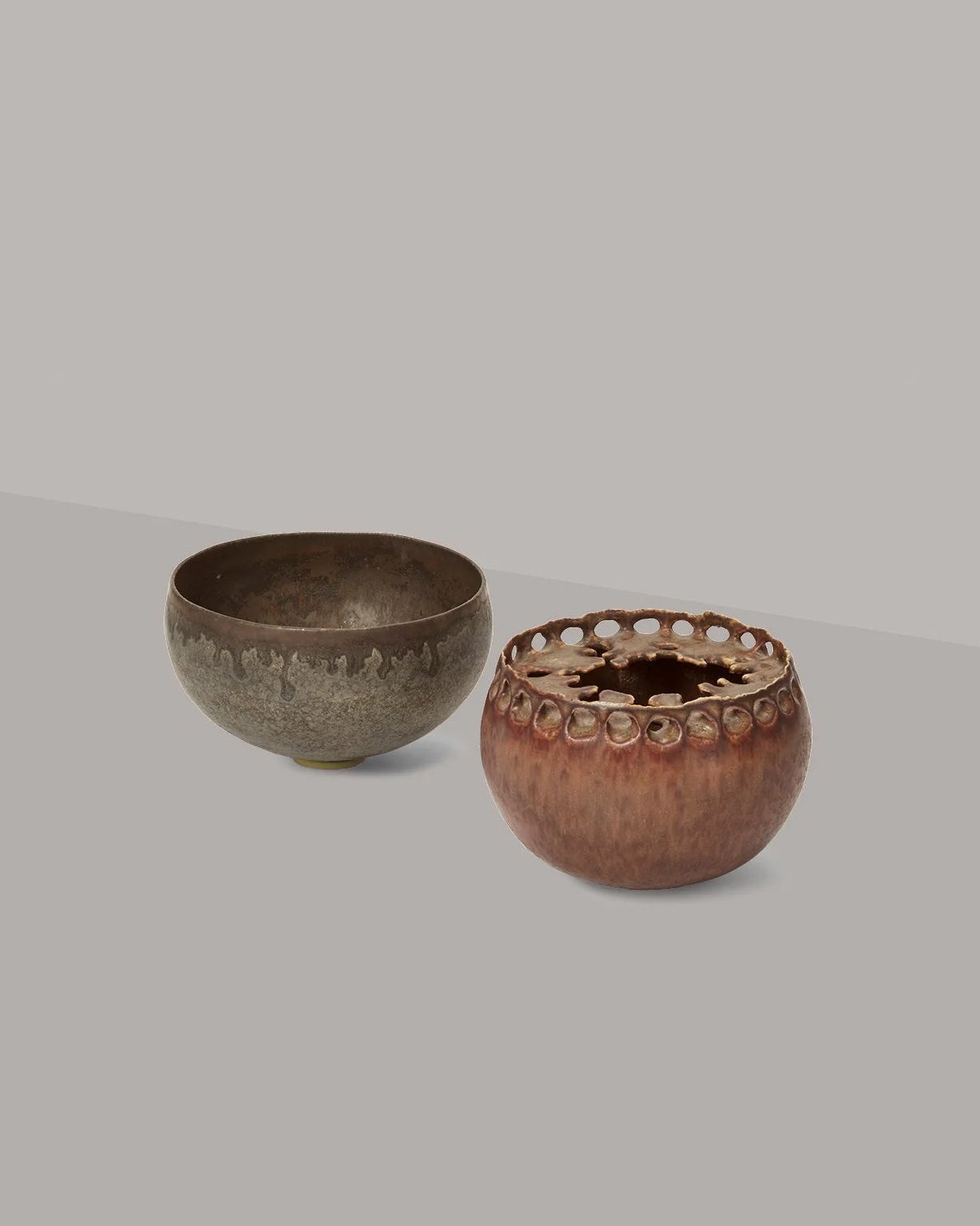 Two small bowls, by Deirdre Burnett (1939-2022) by RELIC LONDON | The Oblist