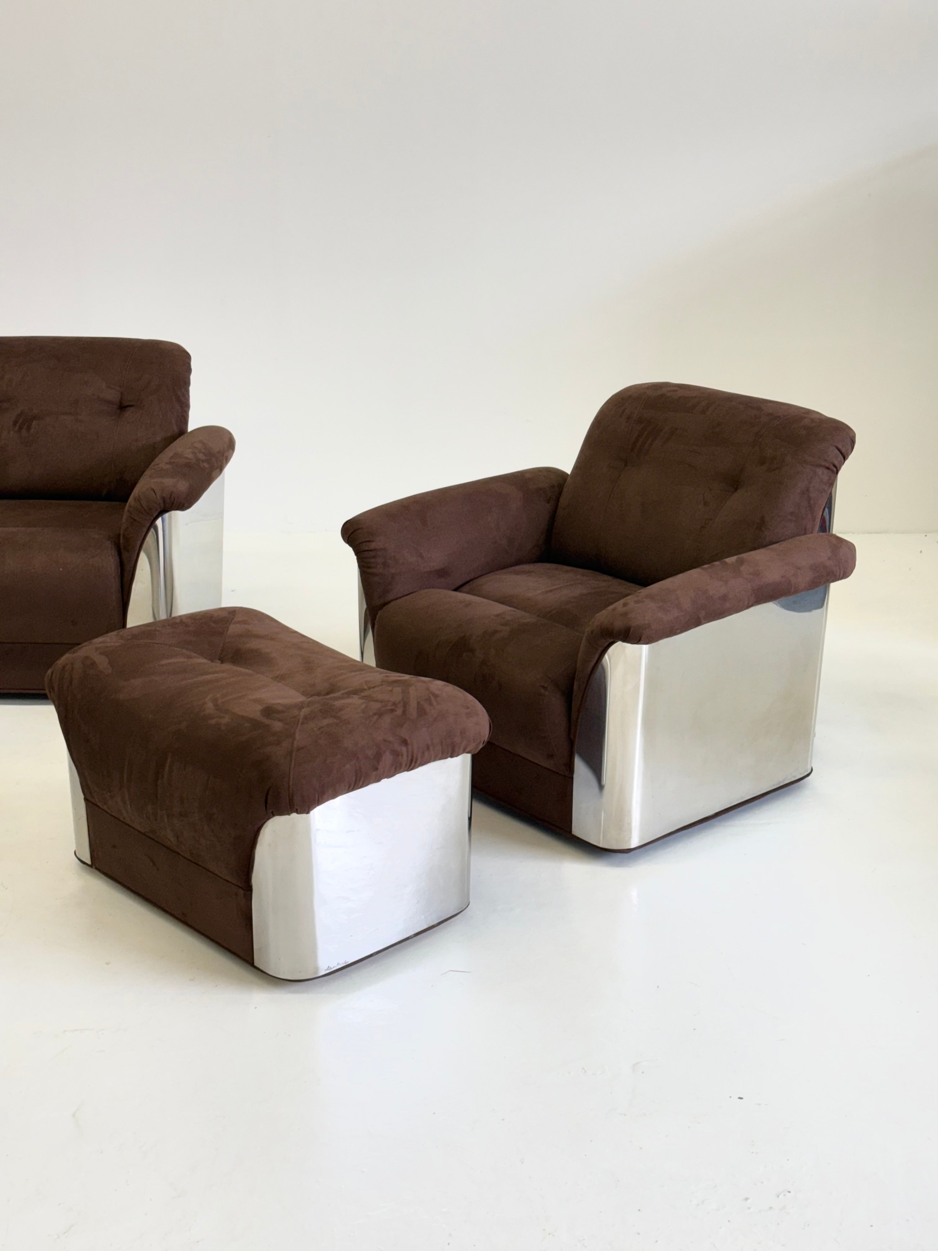Gian Pietro Arosio Space Age stool — lifestyle setting