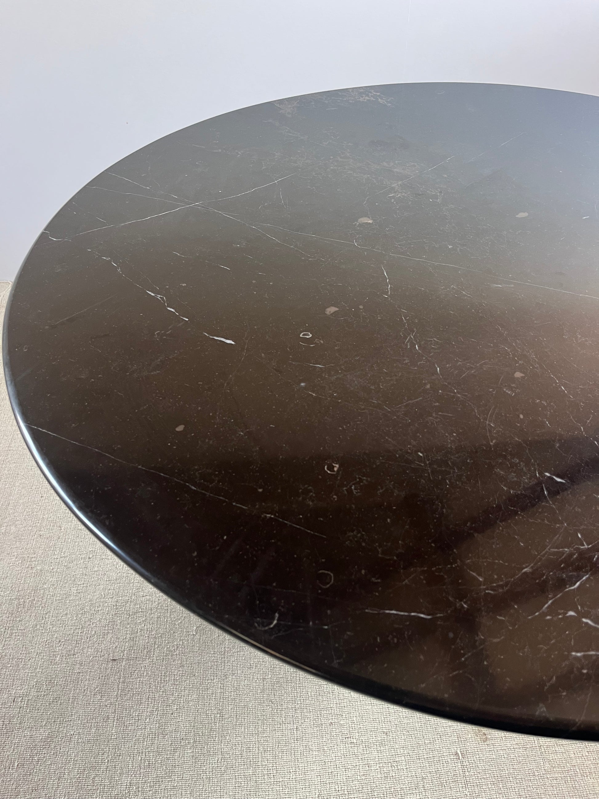 Mid-Century Italian Carved Marble Centre Table — lifestyle setting