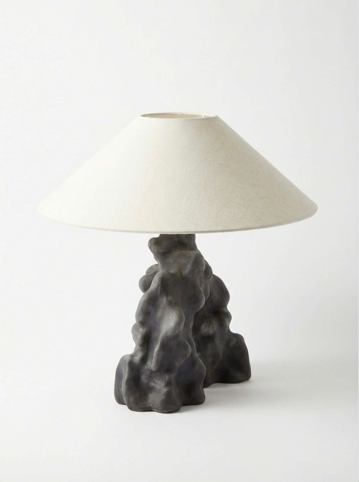 Contemporary Ceramic Table Lamp — lifestyle setting