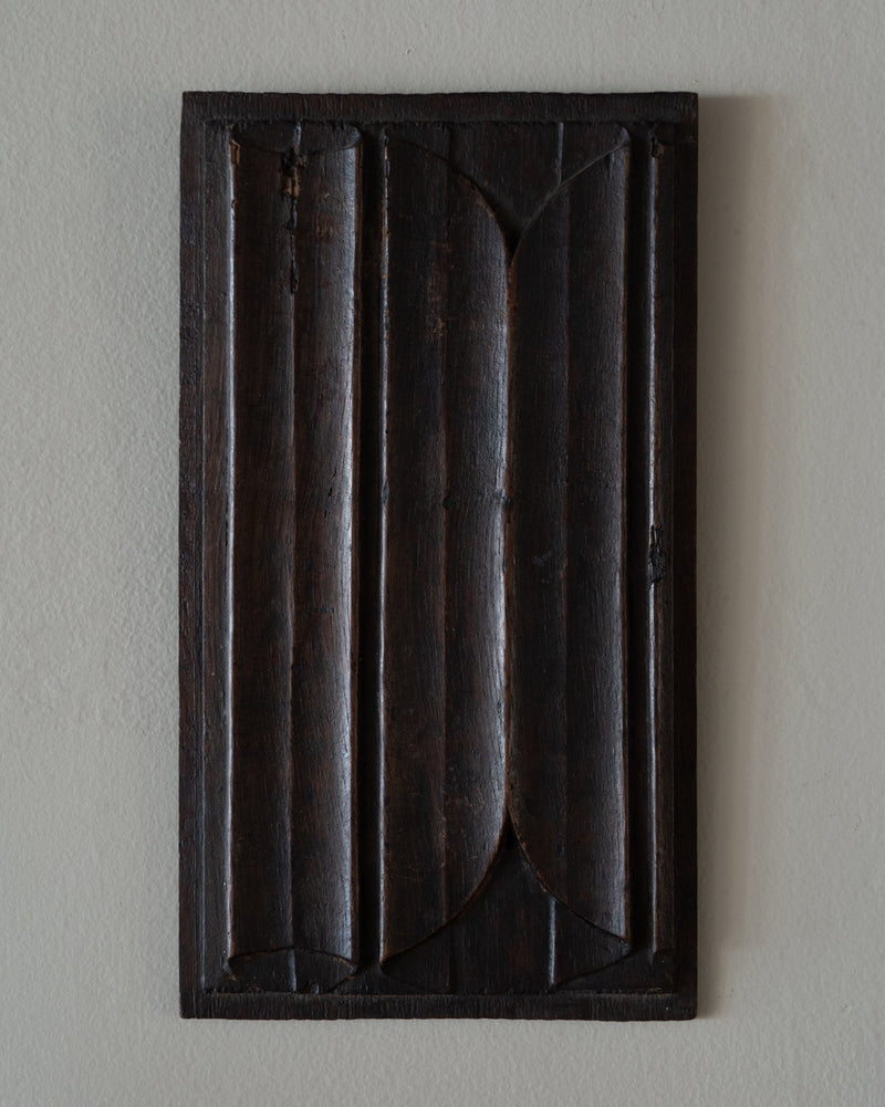16th C. British Linenfold Antique Oak Panel by Freaks' | The Oblist