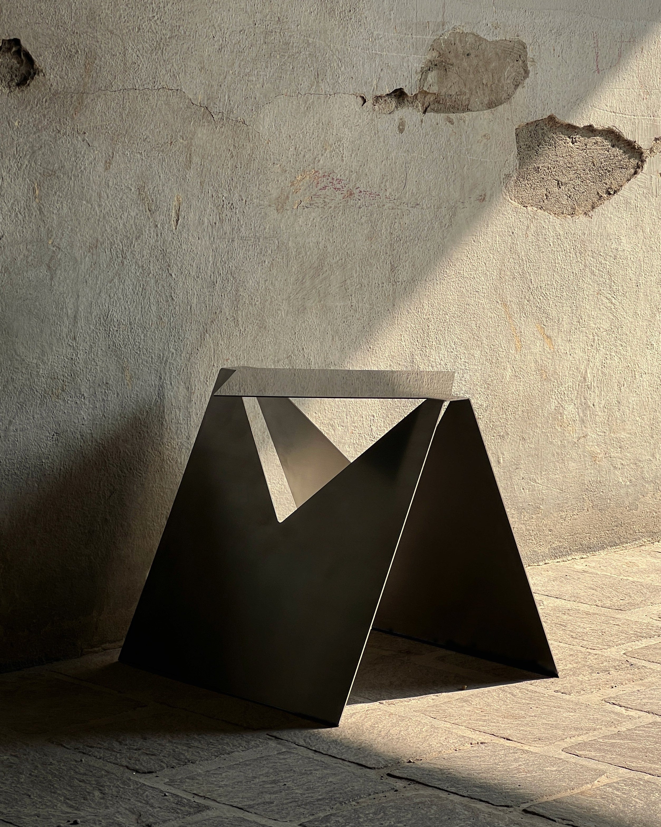 Tuzluk Side Table — side angle