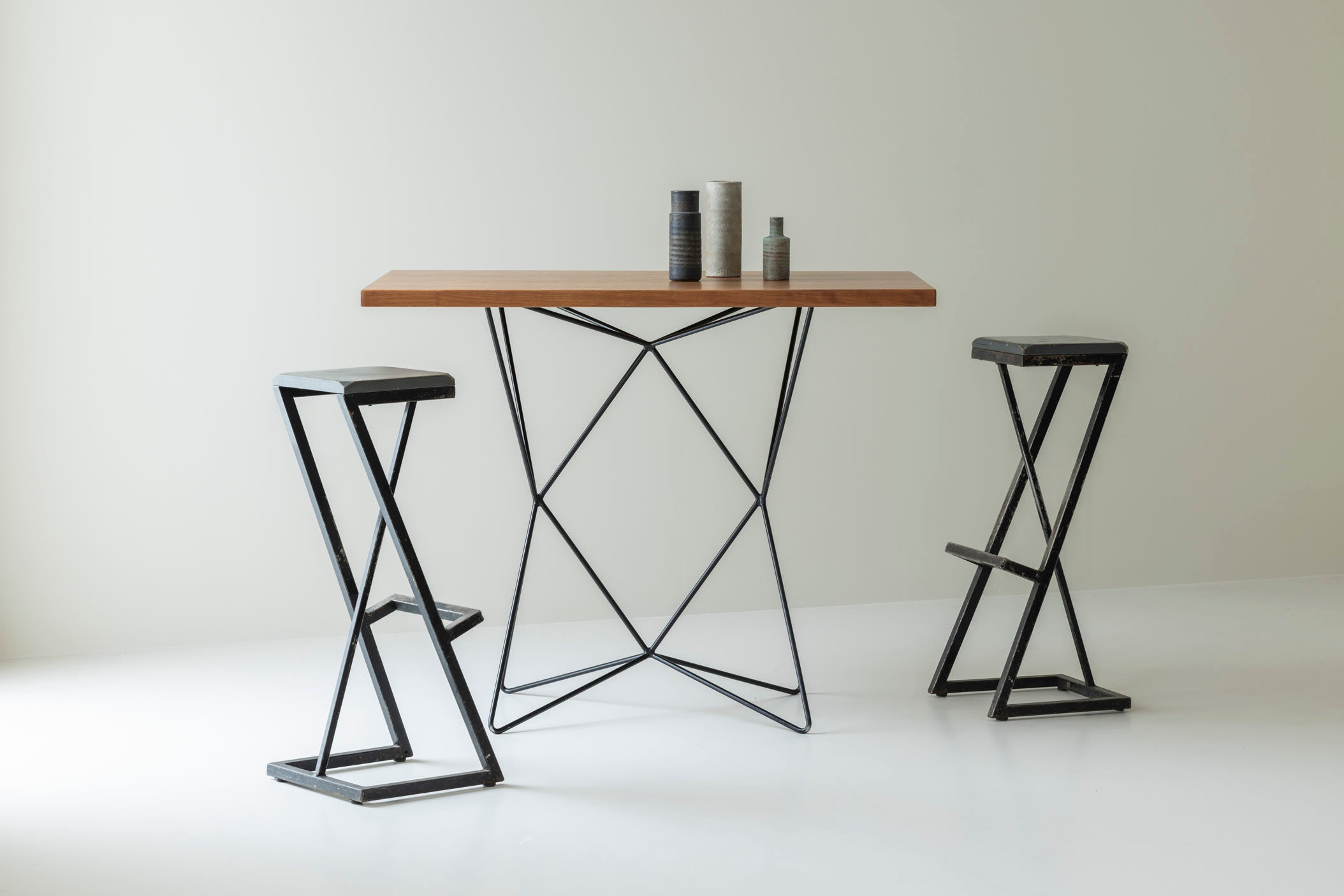 Rare A2 Multi Table by Bengt Johan Gullberg, Sweden 1950s — detail view