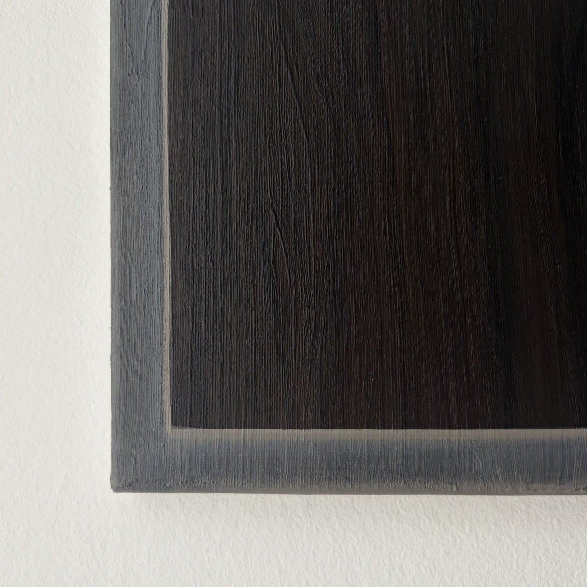 "Echoes of Wood - Contained Echoes II" Painting — detail view