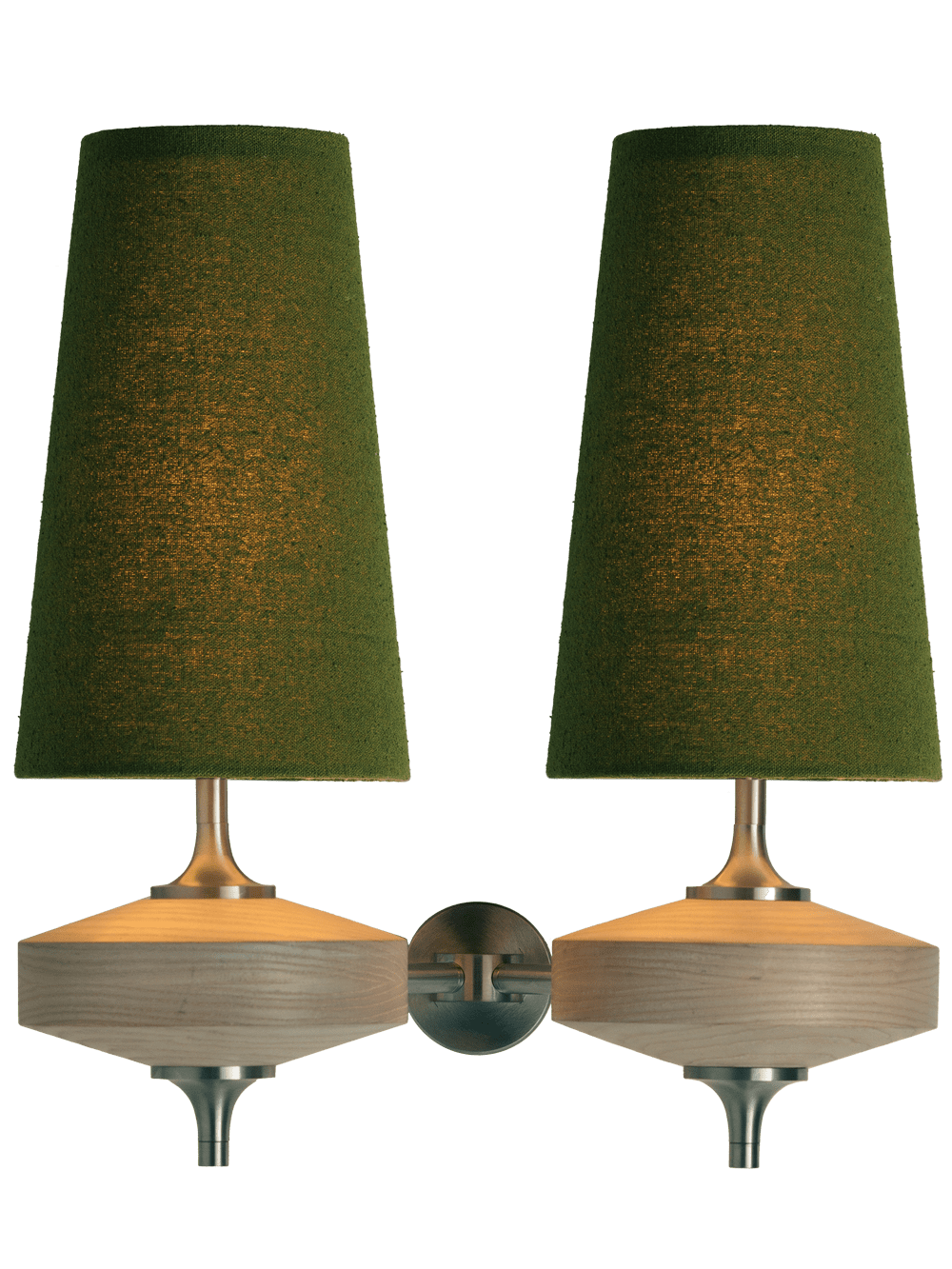 Hour Rho Twin Wall Light — side angle