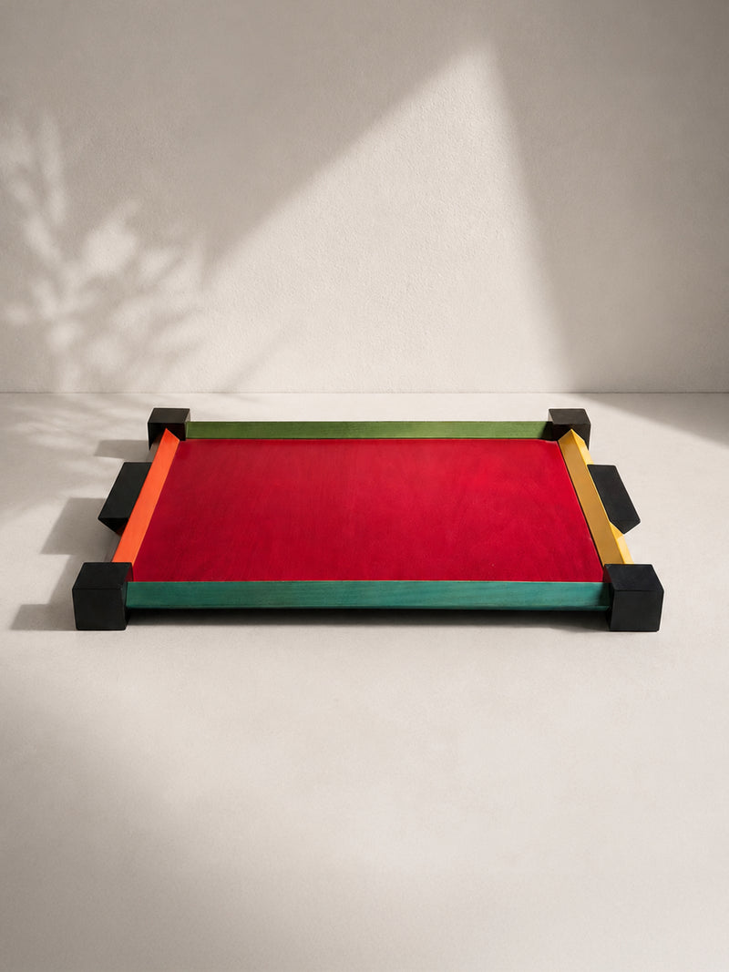 Italian serving tray by Pietro Manzoni Bergamo - 1960s by Dodo Vintage | The Oblist