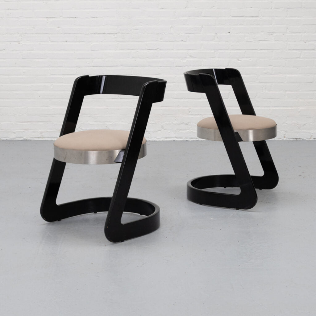 Willy Rizzo Dining Set 1970s — view 10