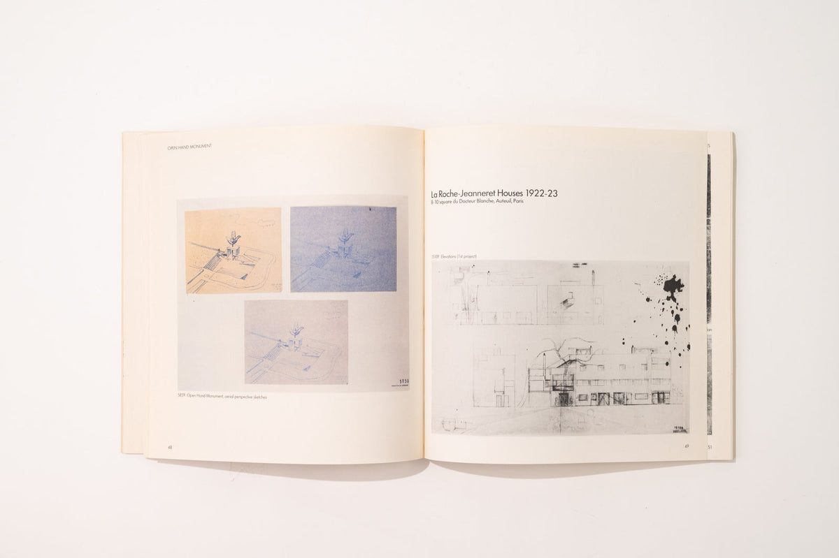 Le Corbusier Selected Drawings, Introduction by Michael Graves, 1981 Architecture Book — lifestyle setting