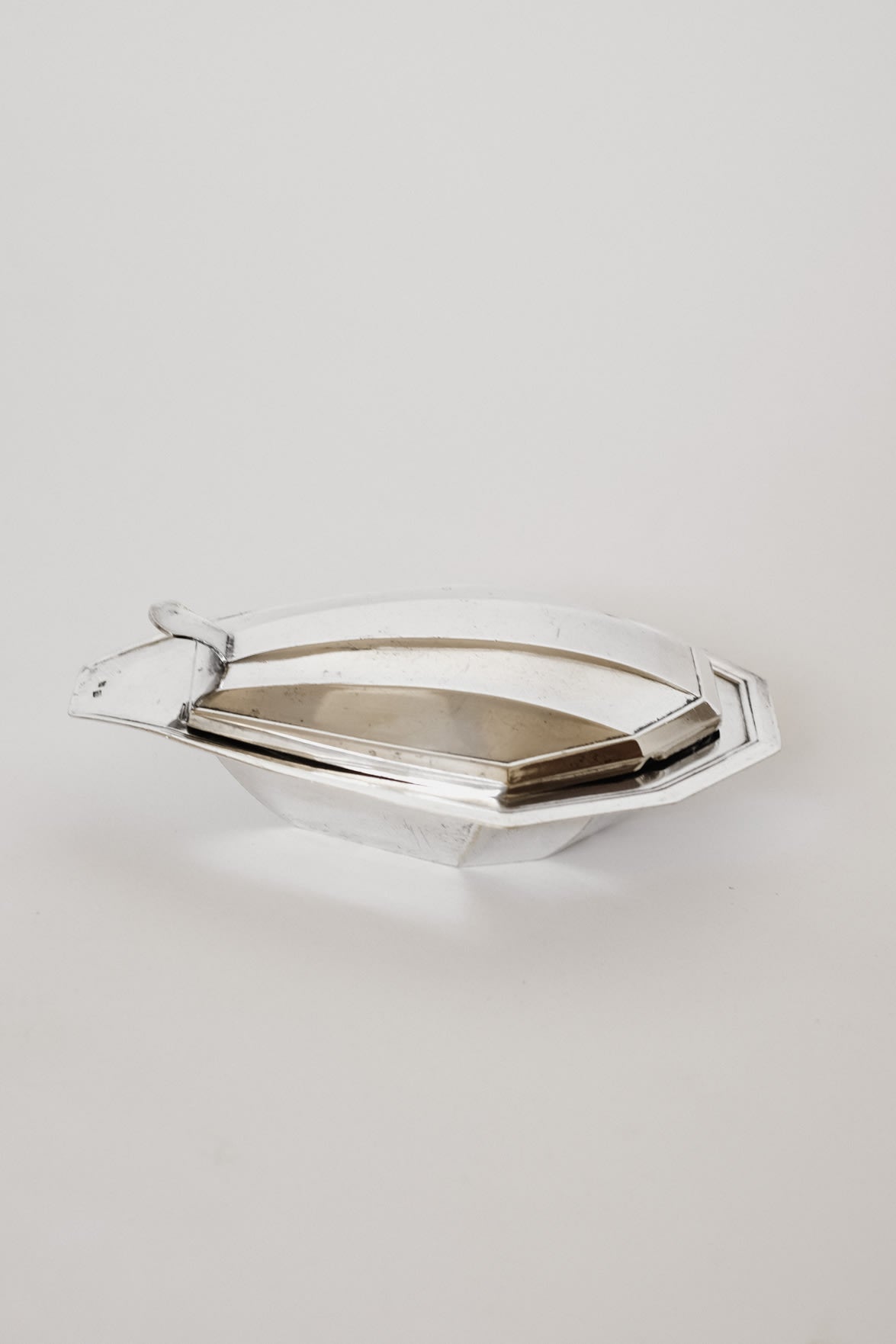 Vintage Silver-Plated Butter Dish by septembre studios | The Oblist