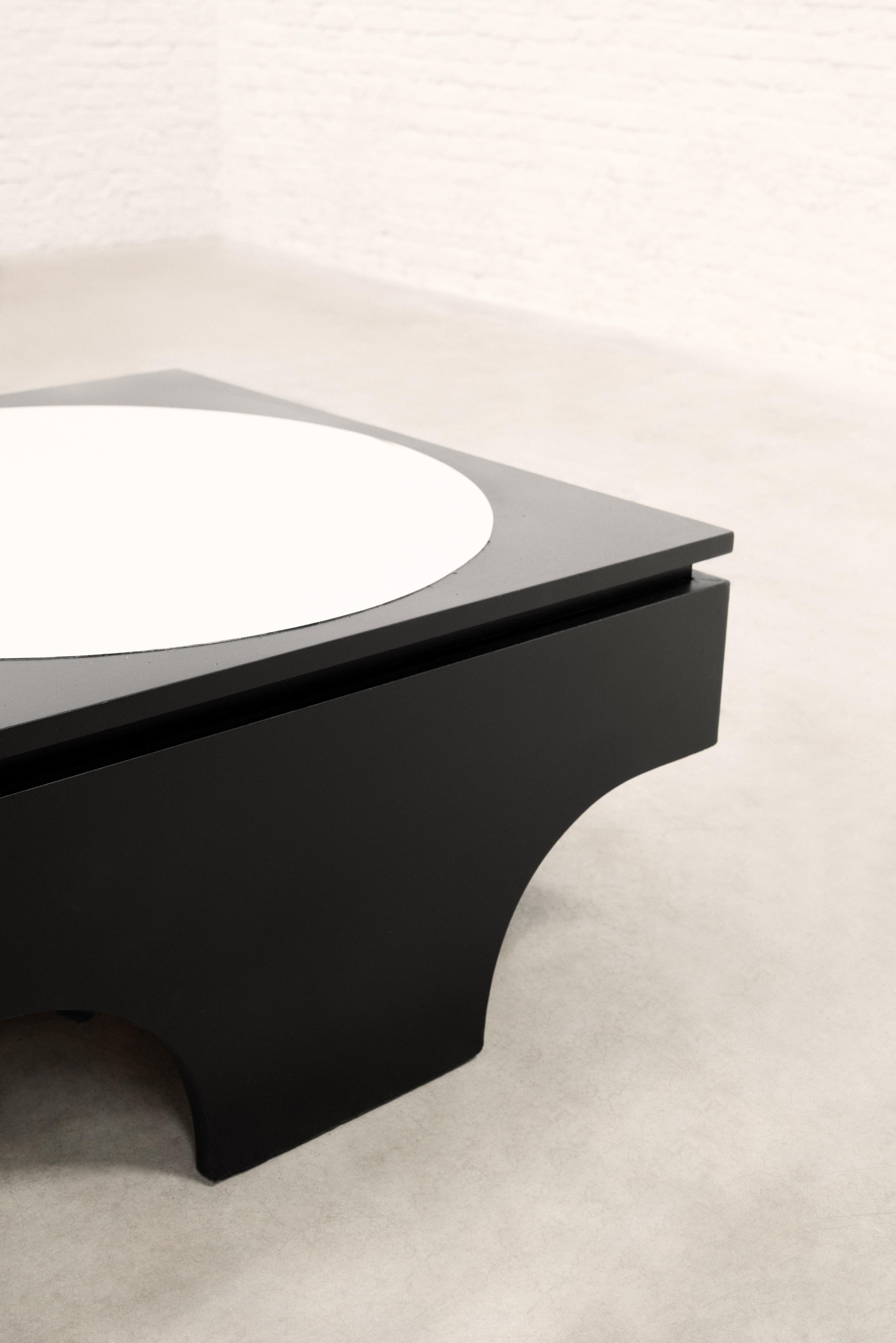 Coffee Table by Emiel Veranneman and Victor Vasarely, Belgium 1960s — alternate view