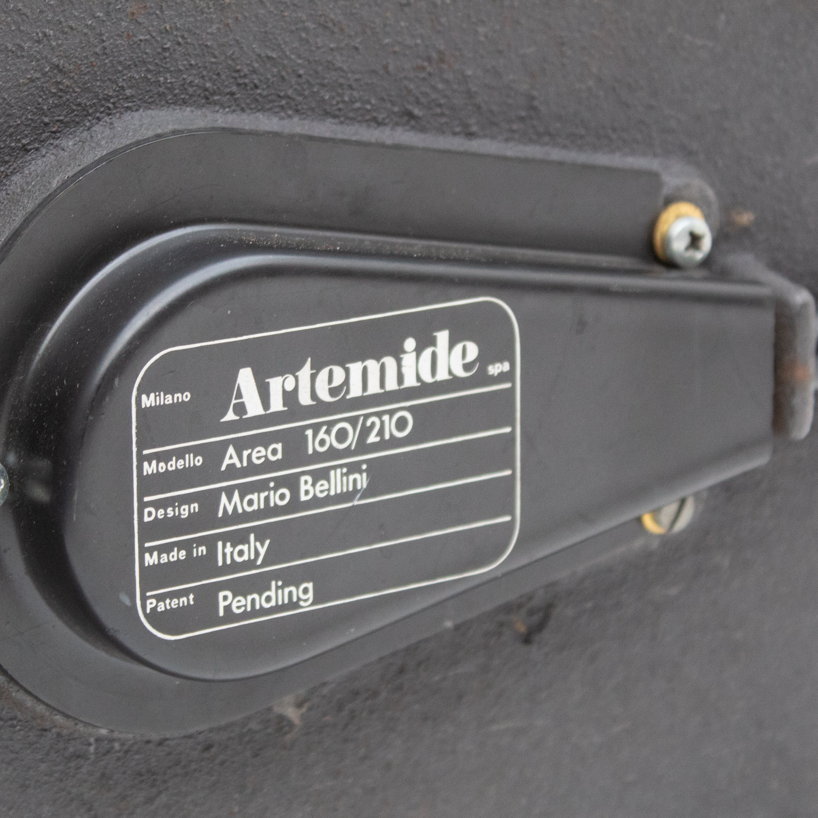 Italian Area 160 Floor Lamp by Mario Bellini for Artemide