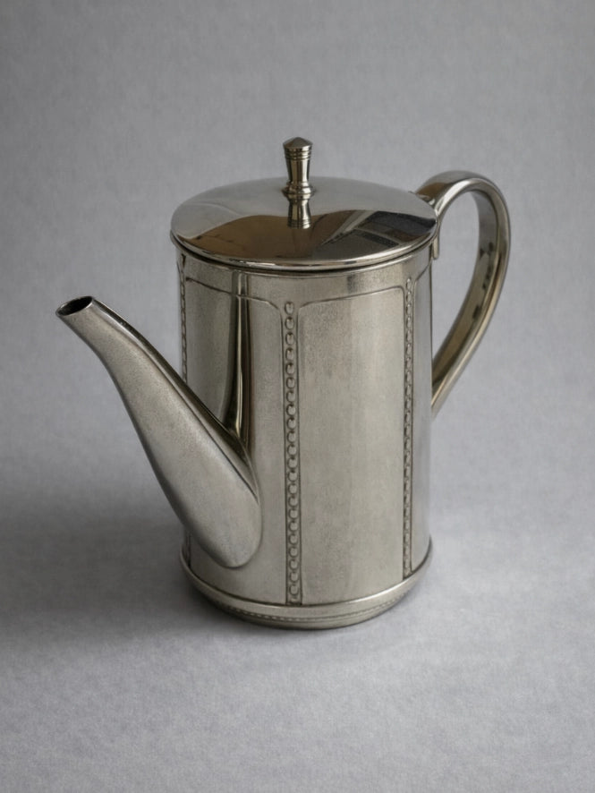 1930s Art Deco WMF Silver-Plated Coffee & Tea Service Set (4-piece) — lifestyle setting