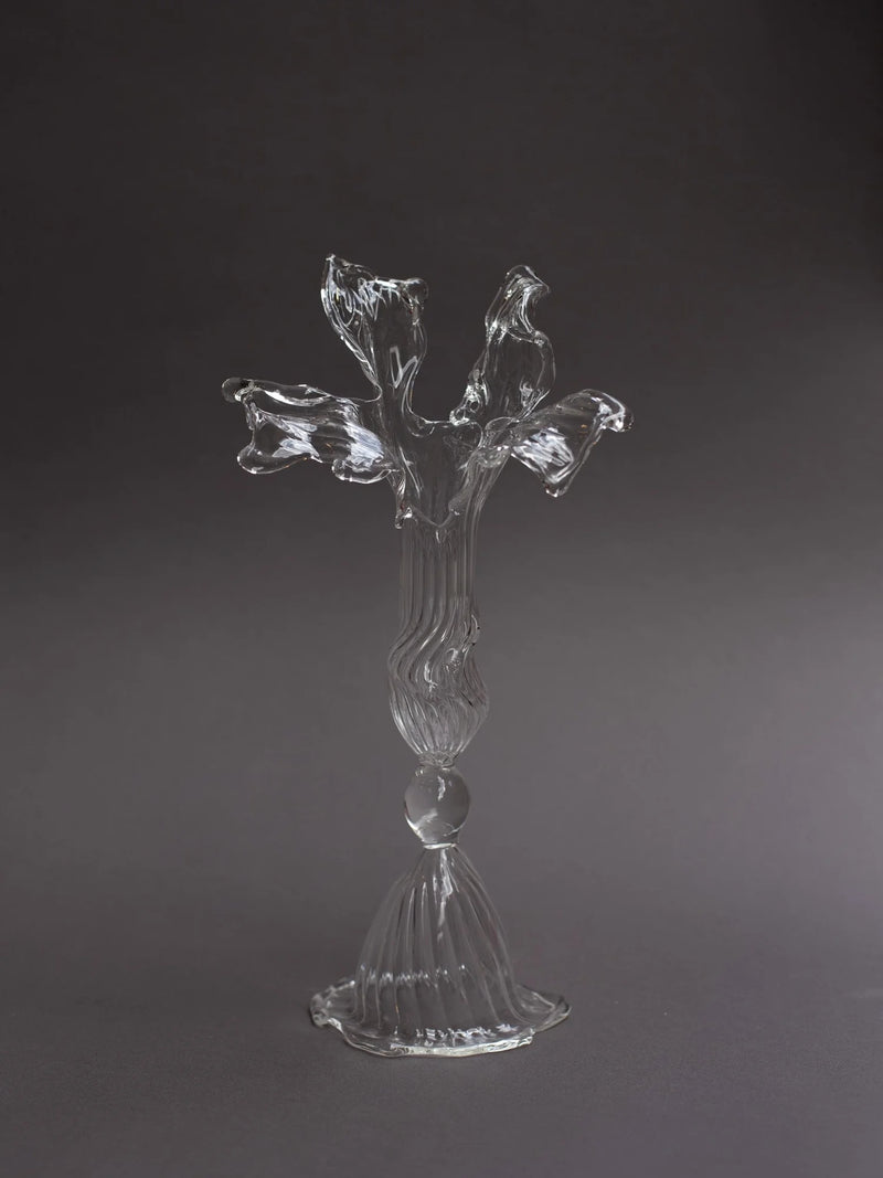 Wildflower Glass Sculpture — detail view