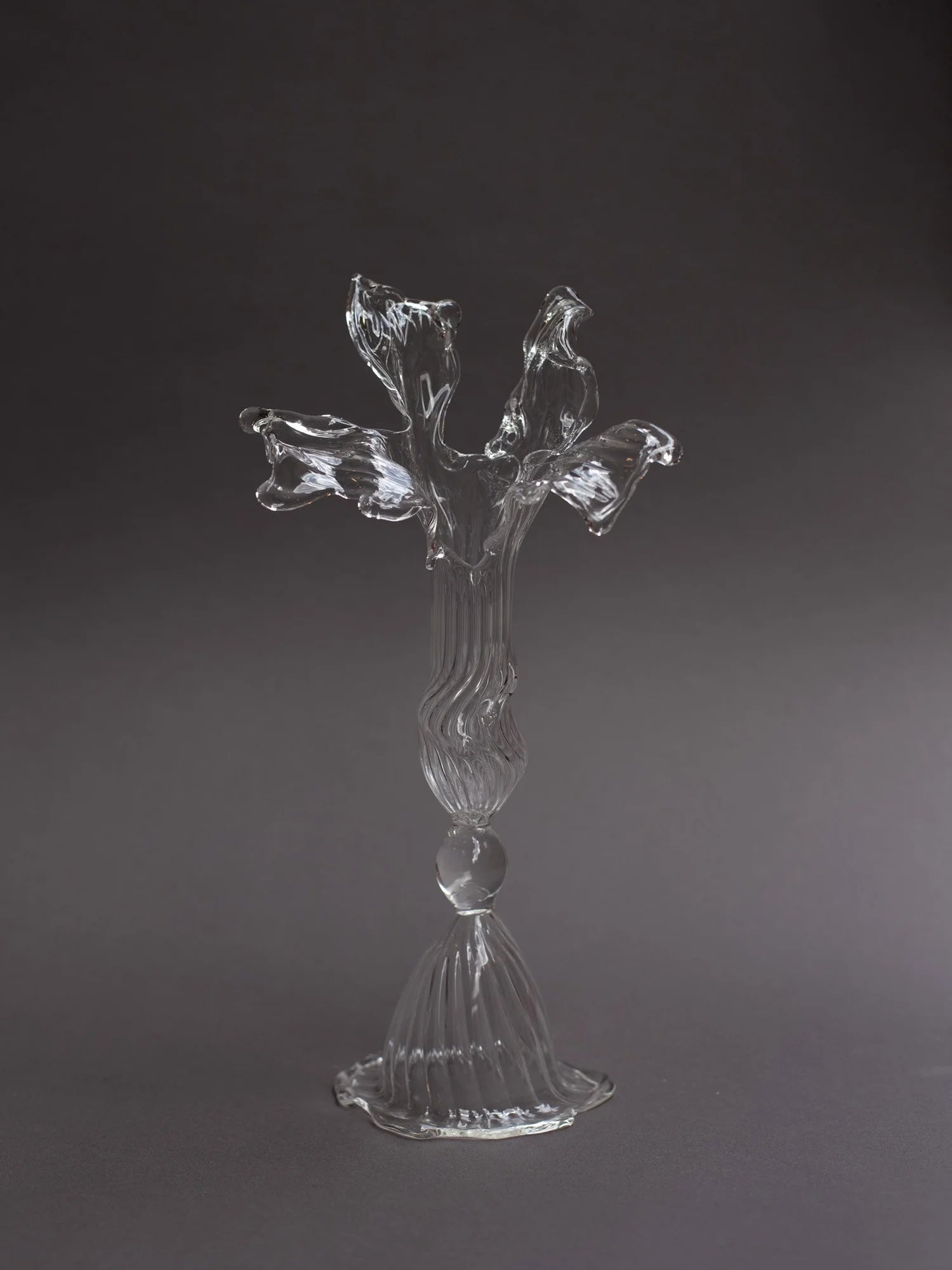 Wildflower Glass Sculpture — detail view