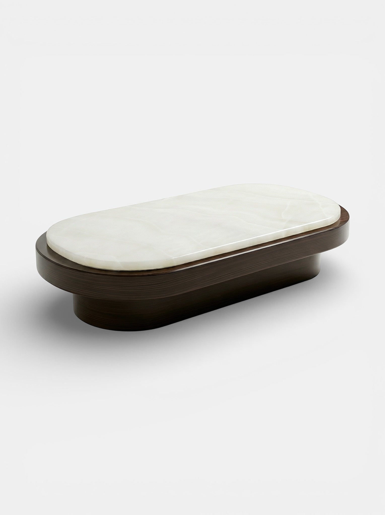 Mirage Wood and White Onyx — close-up of onyx surface texture