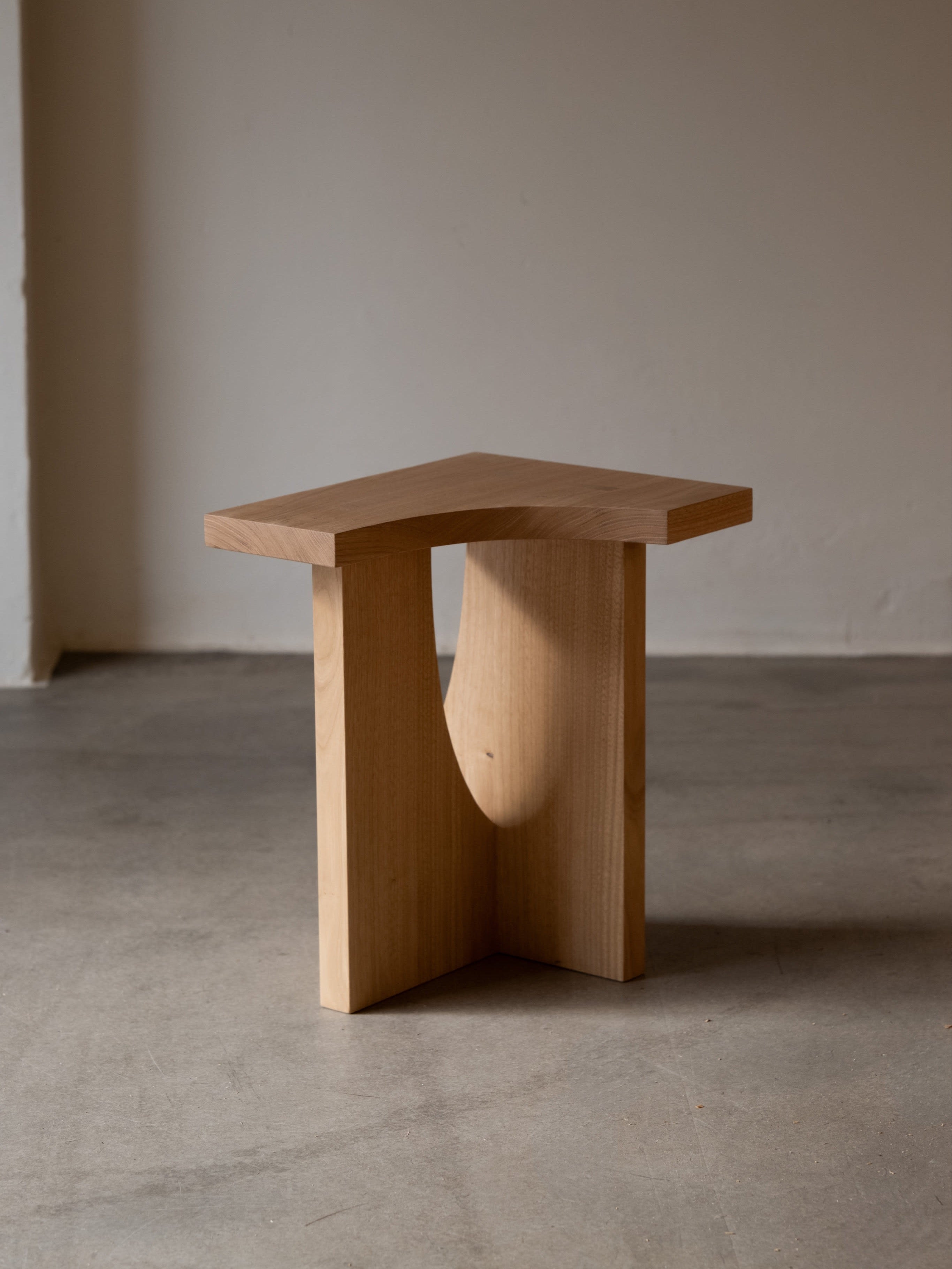 Heel Stool — side angle