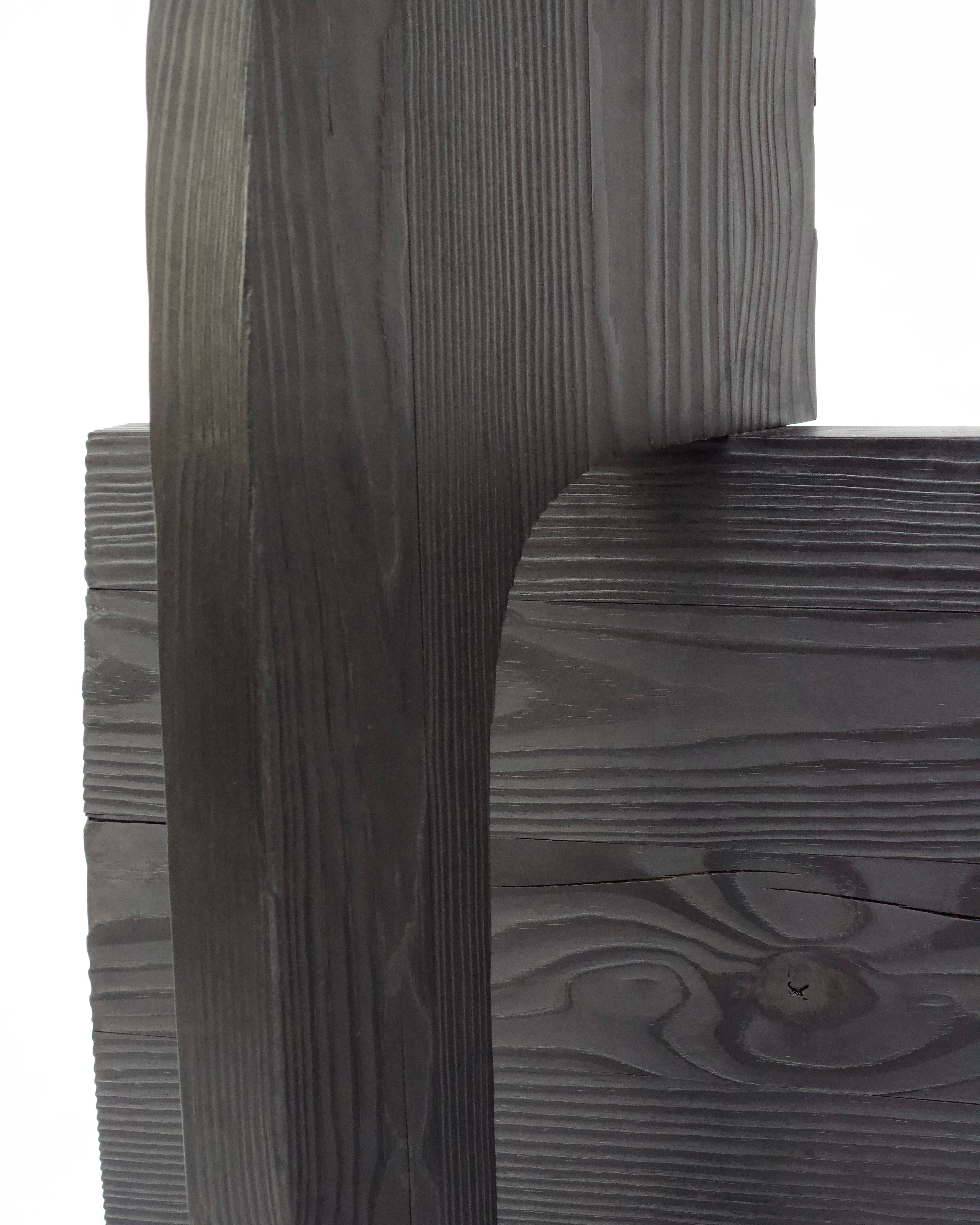 REEF V1 Console Table in Charred Wood